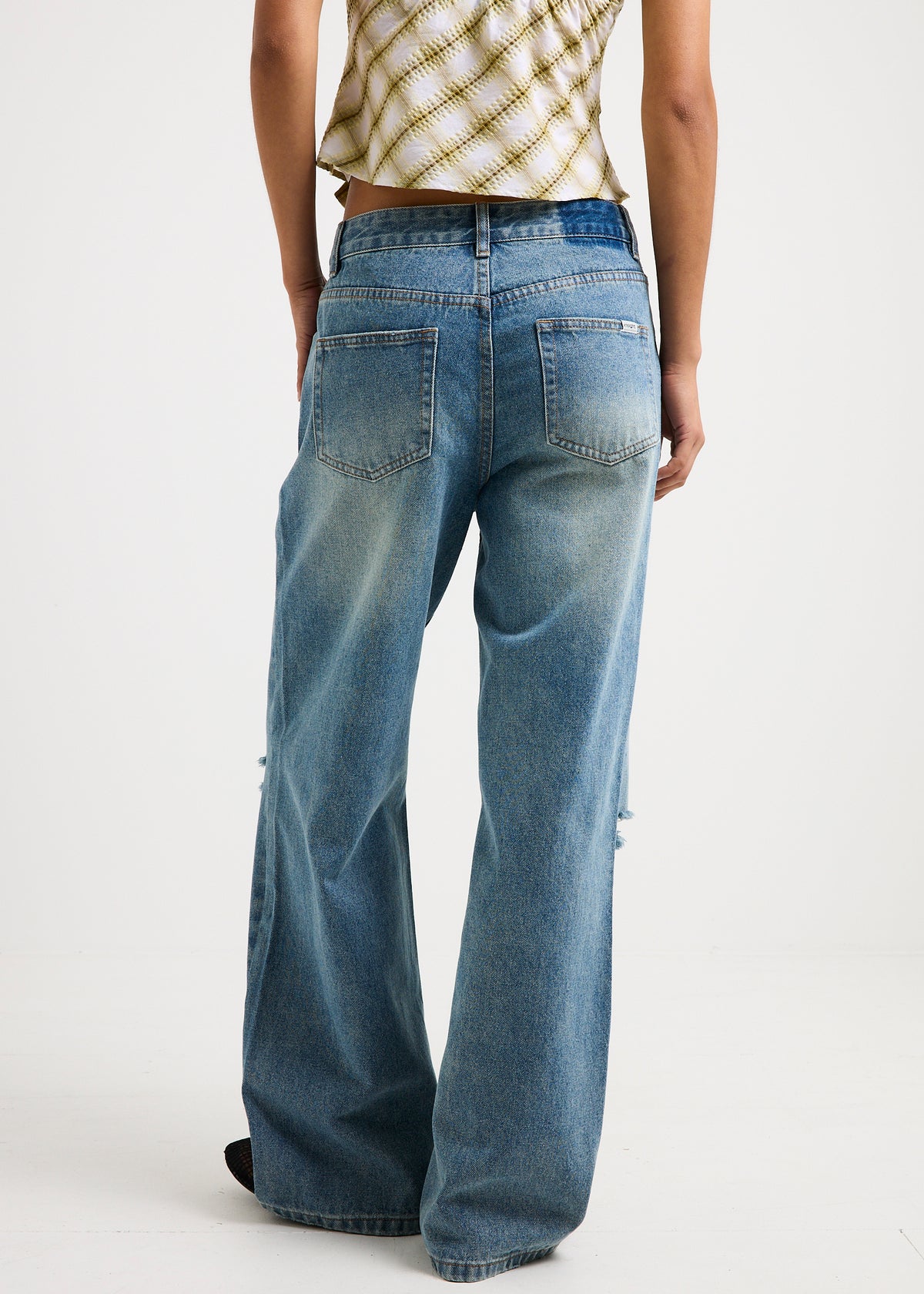 Dina Straight Decon Denim Jeans