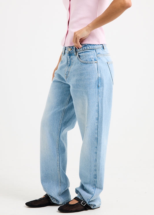 Holly Mom Denim Jeans LIGHT BLUE