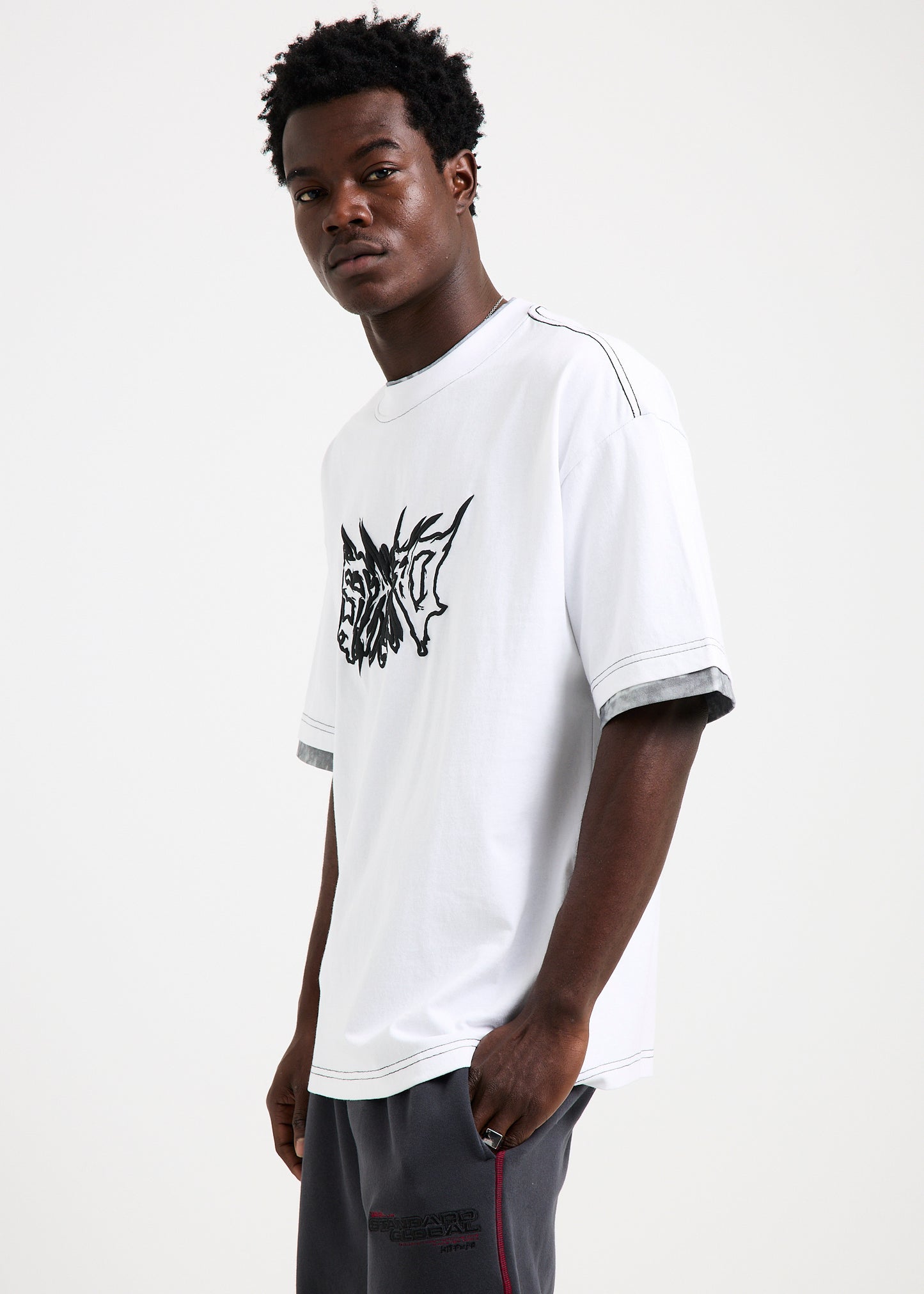 Whipp Double Layer Ss Shirt