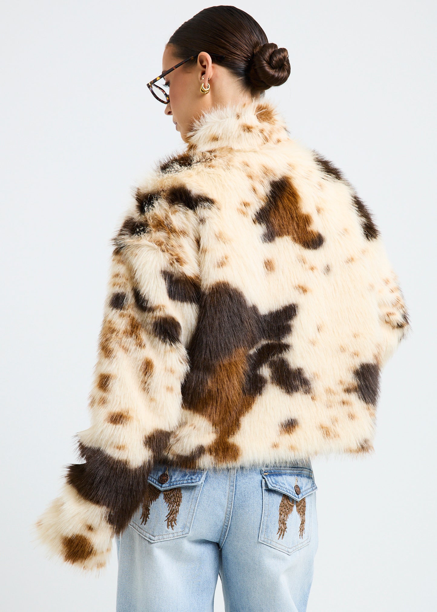 Highland Cow Print Jacket