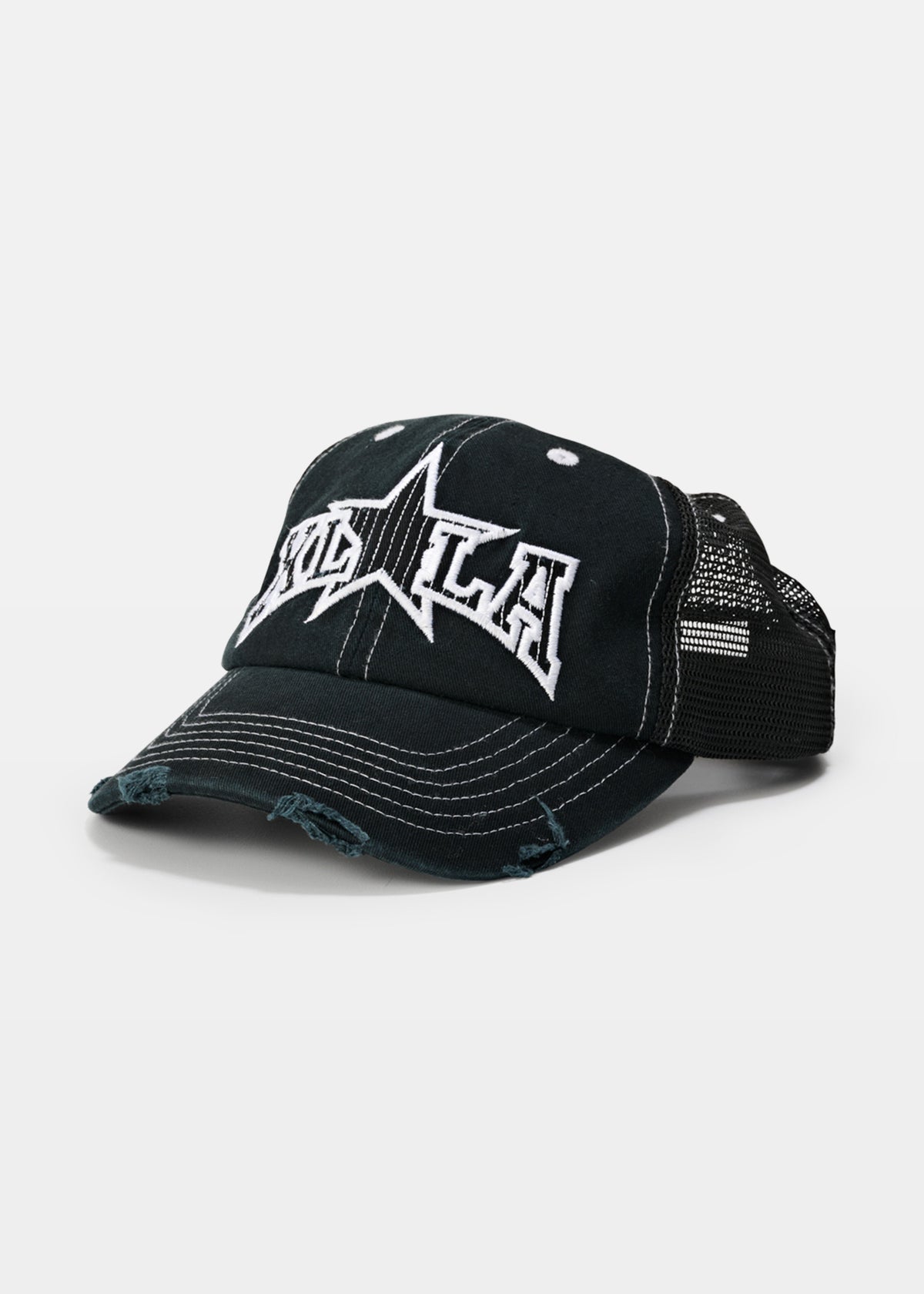 LA Star Low Pro Trucker Hat BLACK