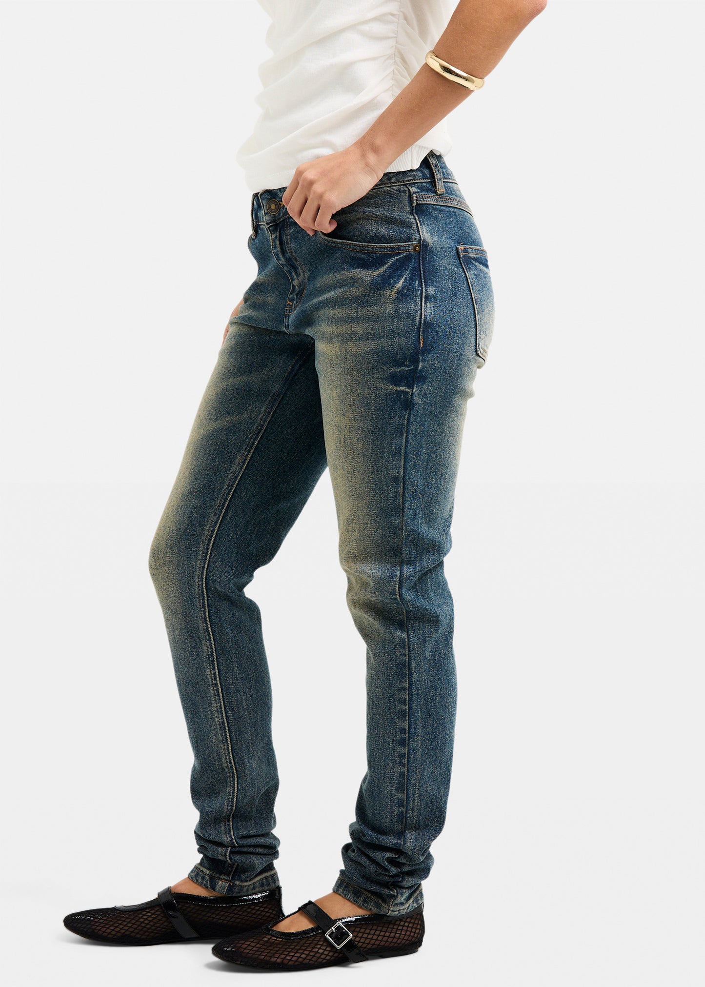 Constance Low Rise Skinny Denim Jeans