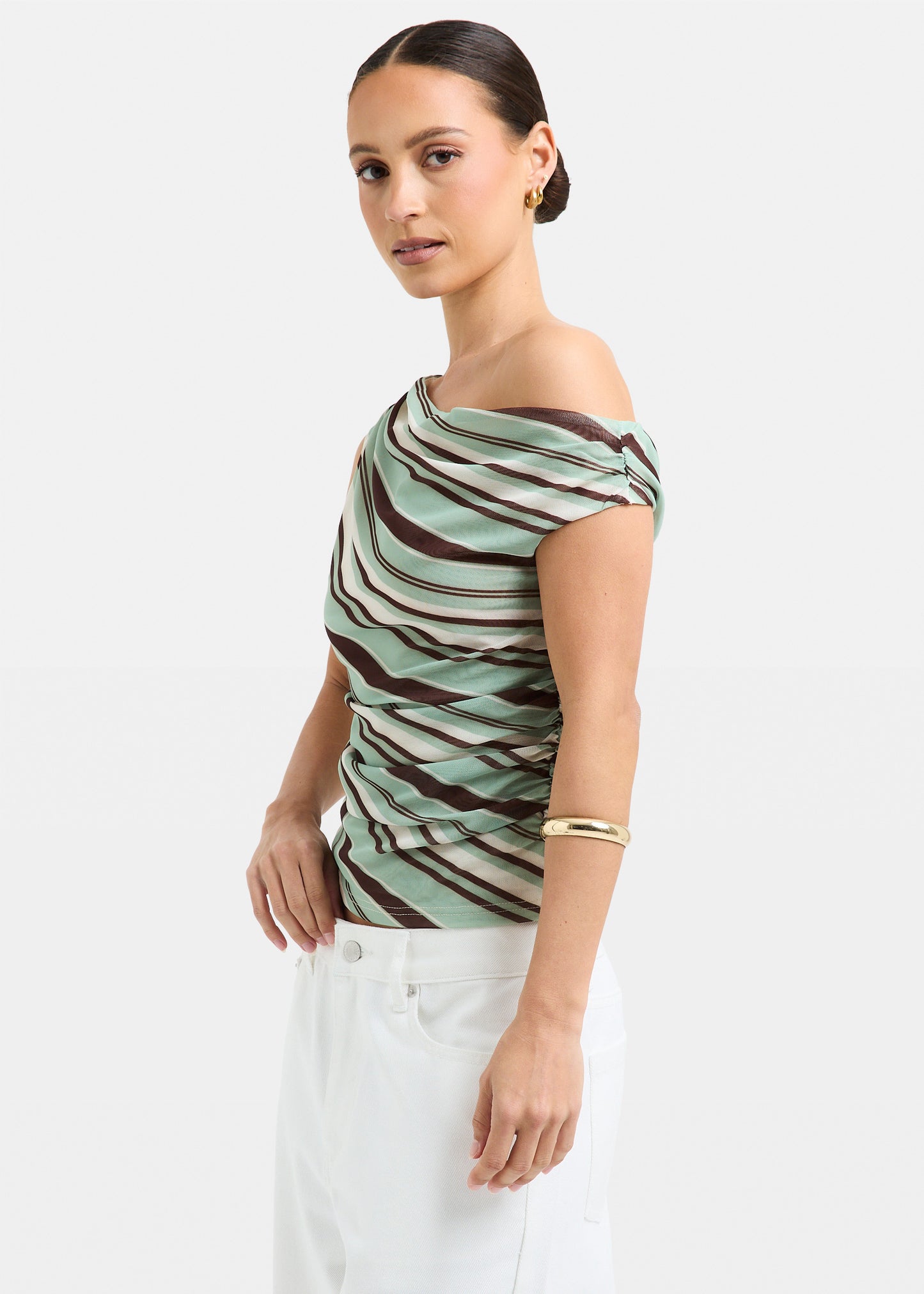 Helena Mesh Asymmetric Top