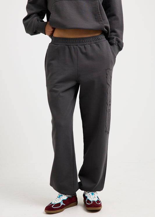 Joni Distressed Sweatpants SLATE