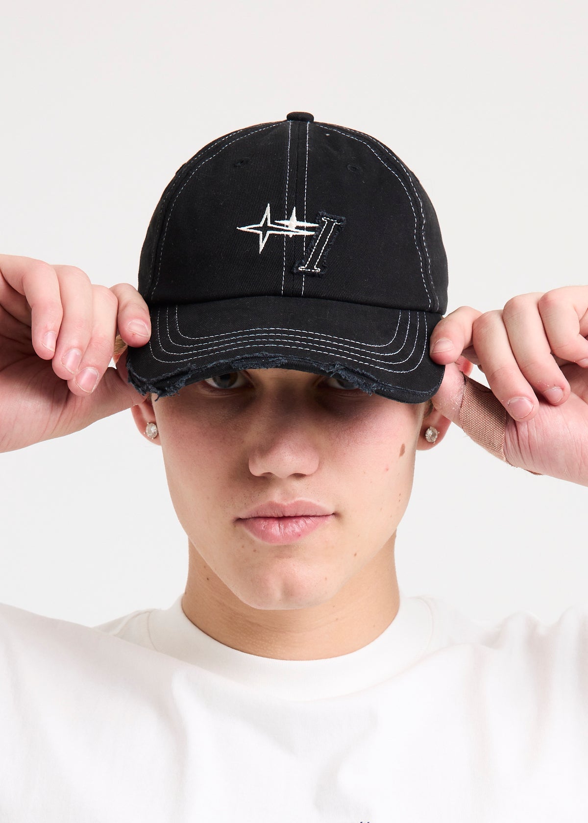 Hana Decon Cap WASHED BLACK