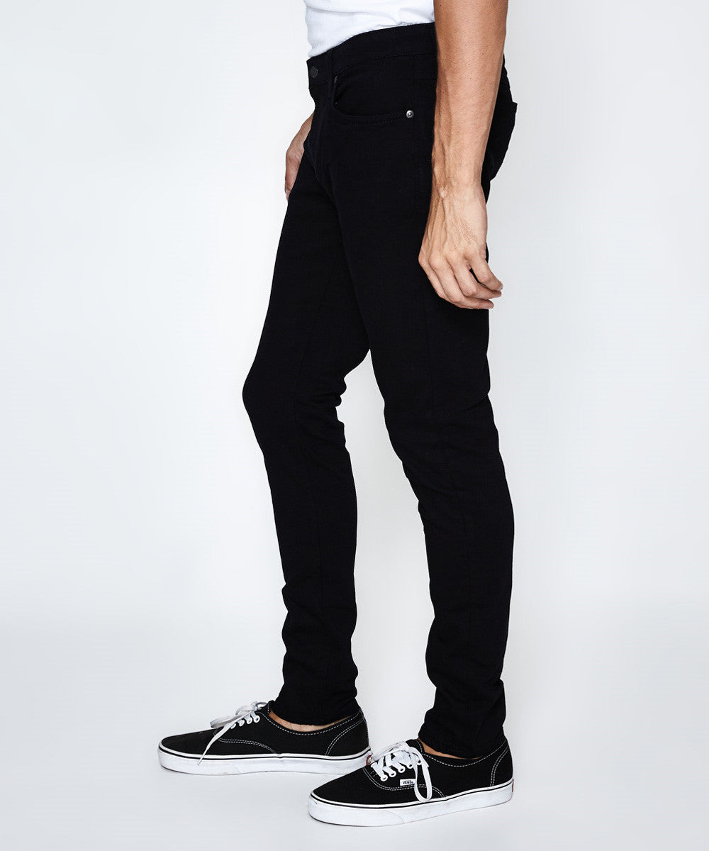 Skinny Denim Jeans Organic BLACK BLACK
