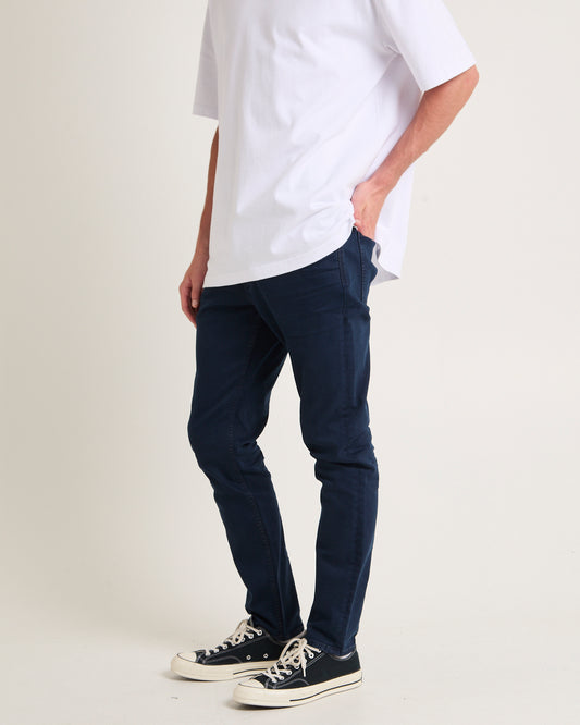 Ray Tapered Slim Denim Jeans NORDIC BLU