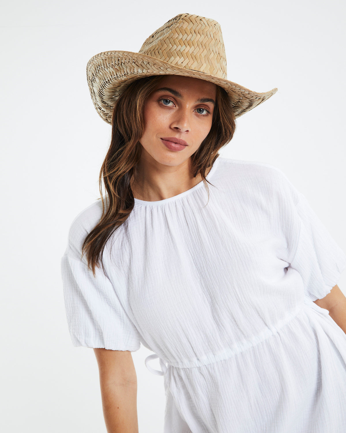 Houston Straw Cowboy Hat Natural NATURAL