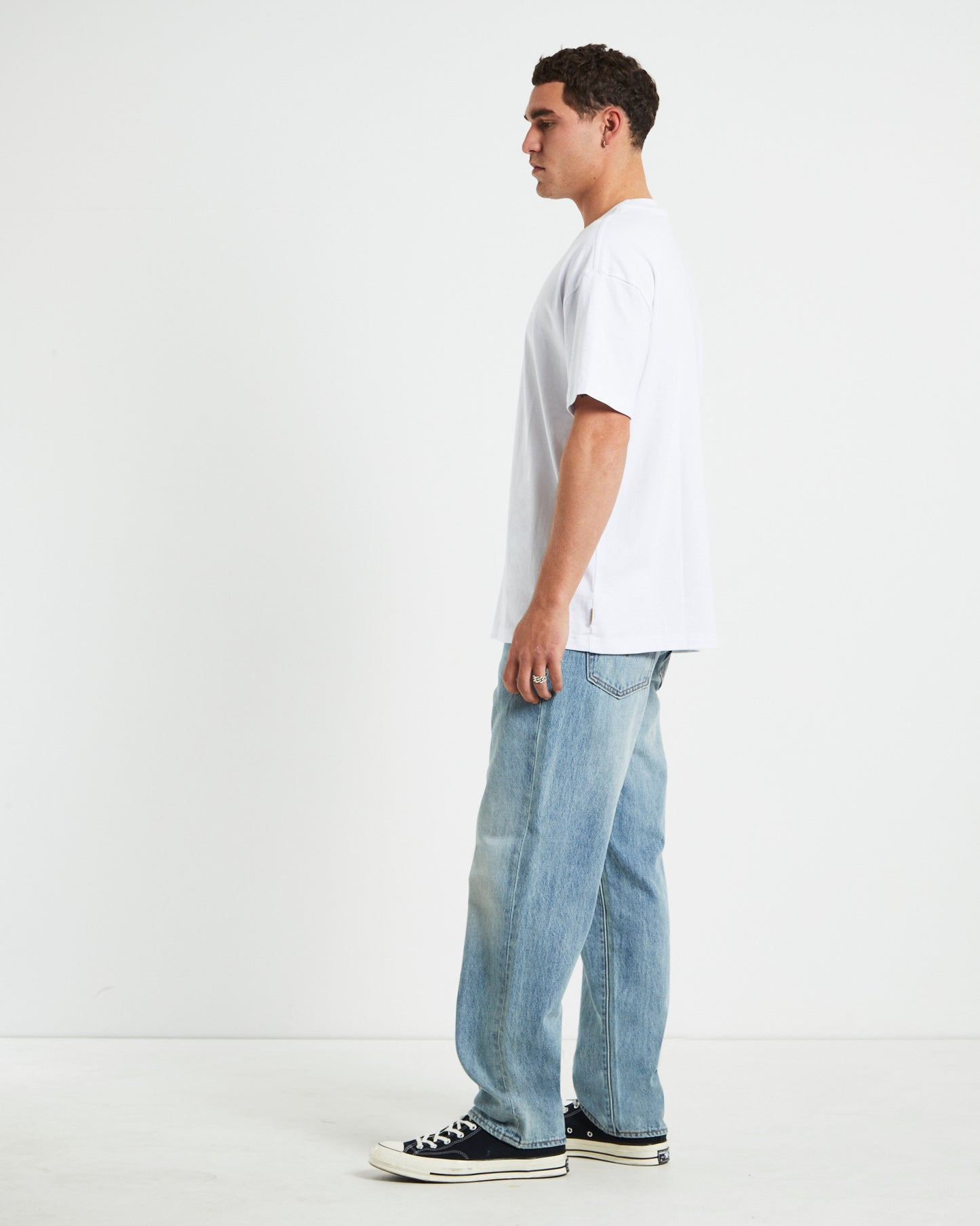Atom Short Sleeve T-Shirt in White