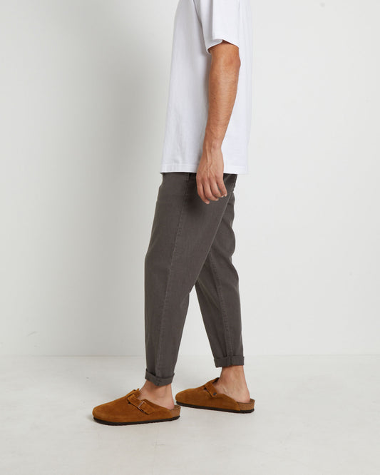 Brody Linen Pants in Muted Olive OLIVE