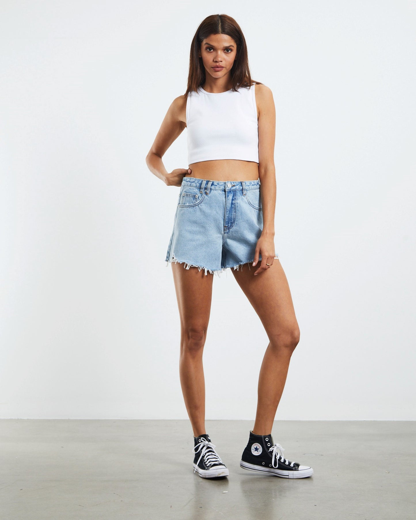 Frankie Decon Denim Shorts