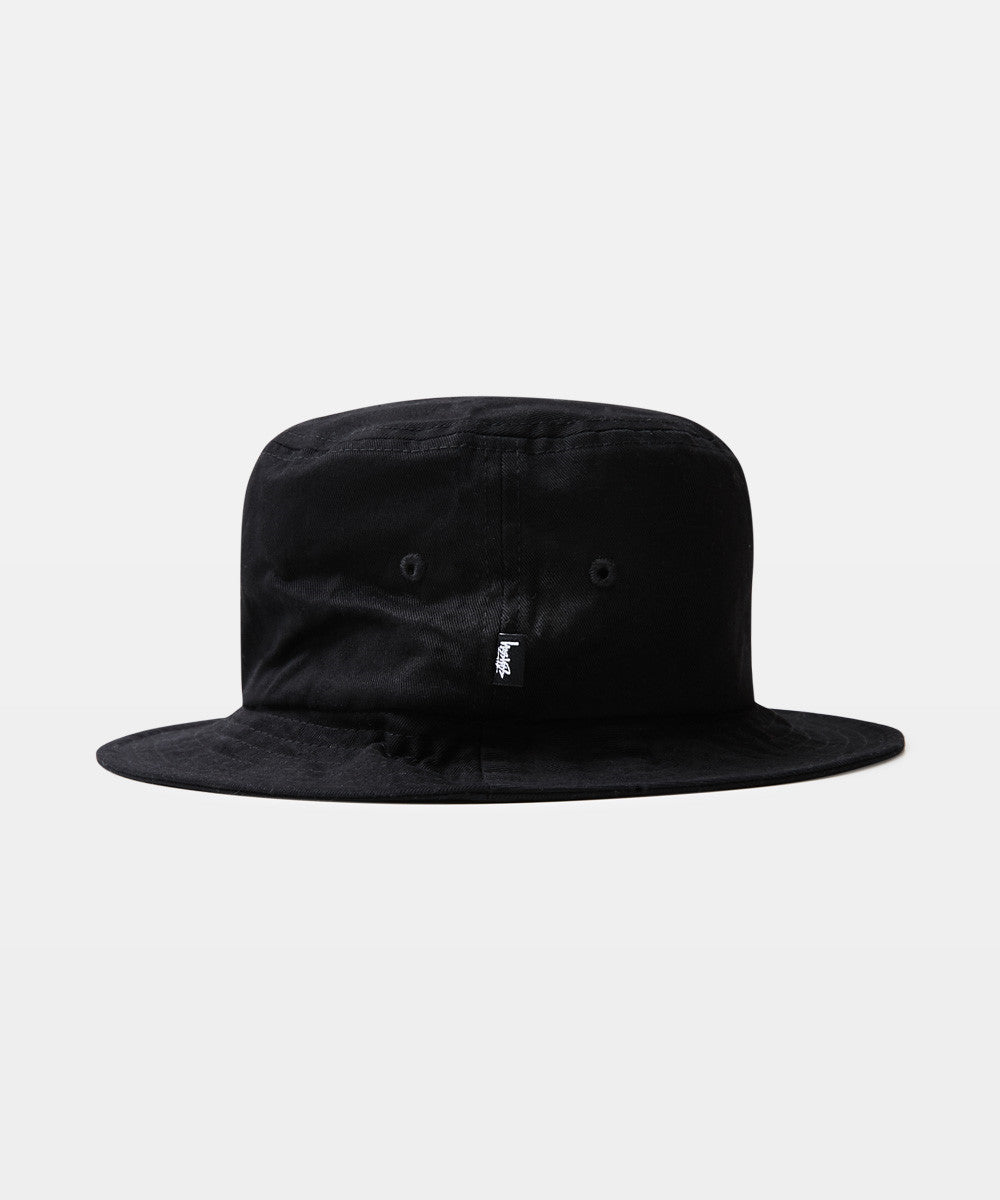 Stock Bucket Hat Black BLACK