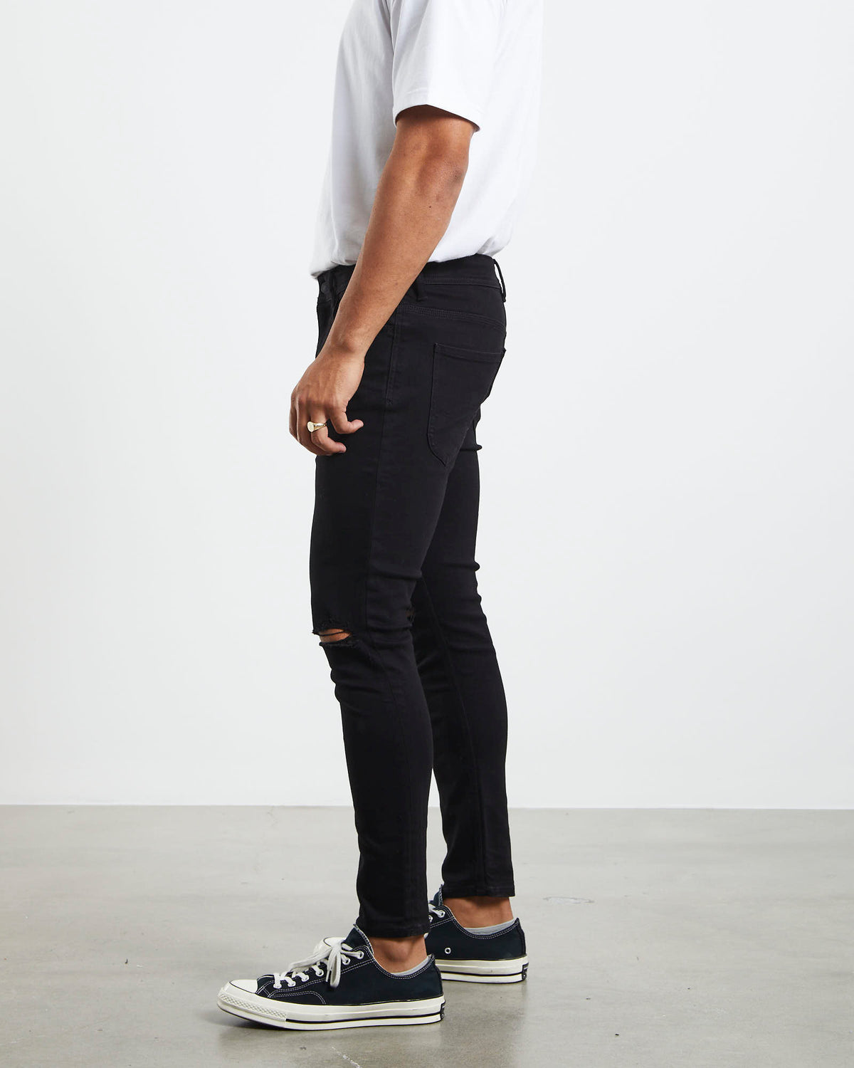 Z-Roller Skinny Denim Jeans Delta Destroy DENIM