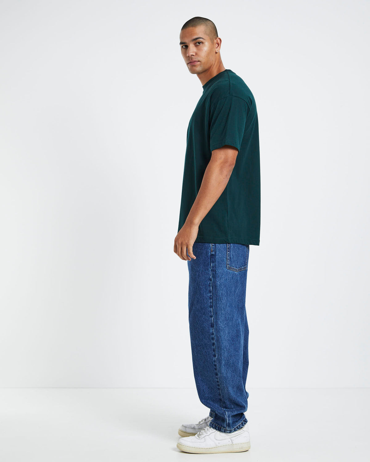 Vintage Band T-Shirt Bottle Green GREEN