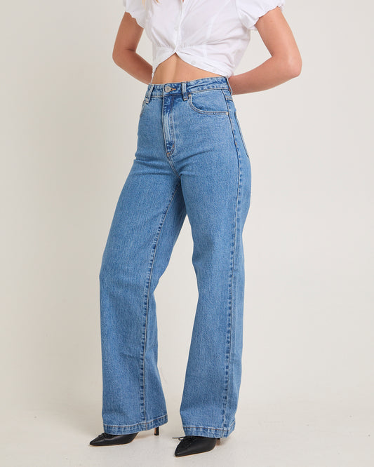 94 High & Wide Denim Jeans Debbie DEBBIE
