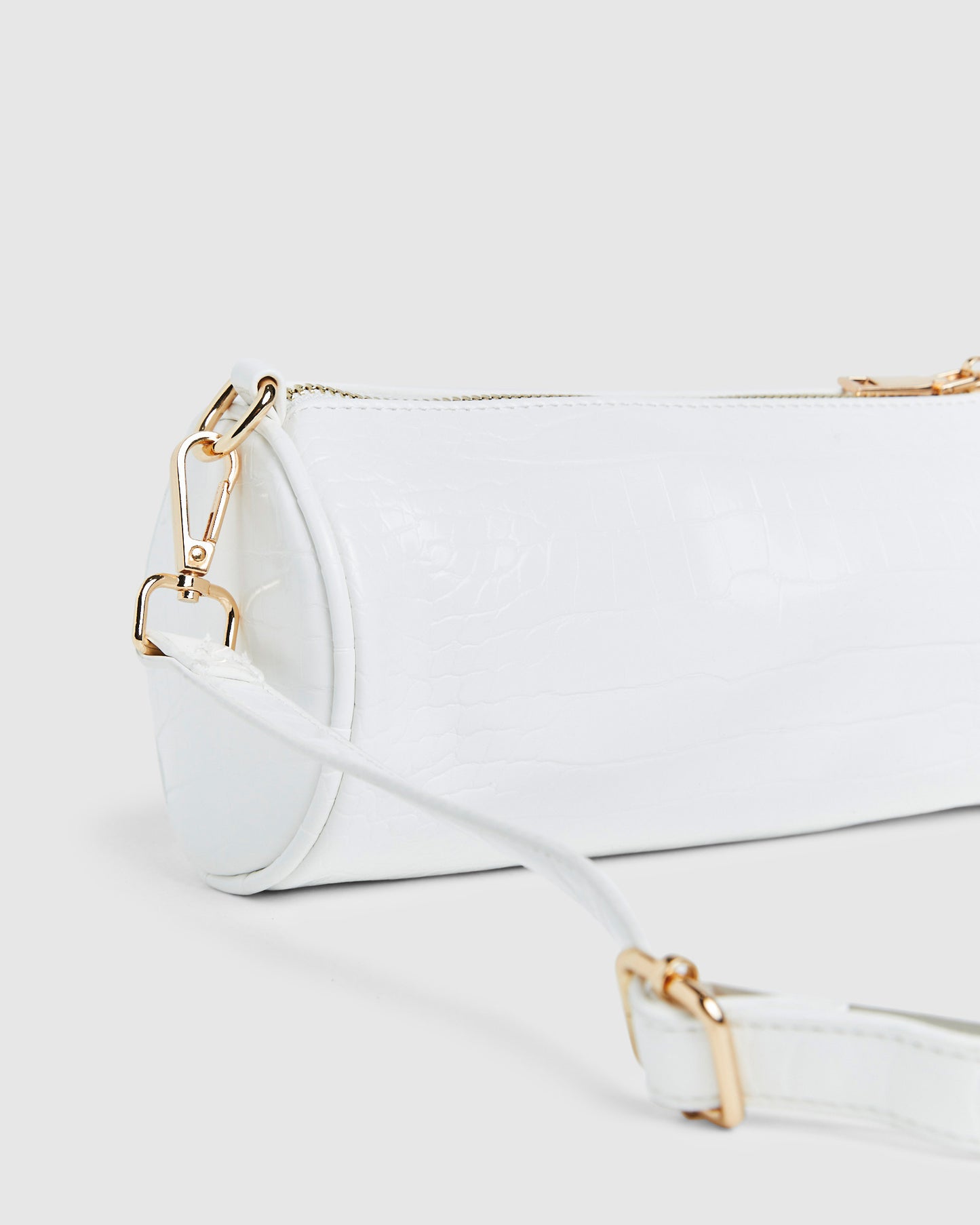 Curvy Shoulder Bag White