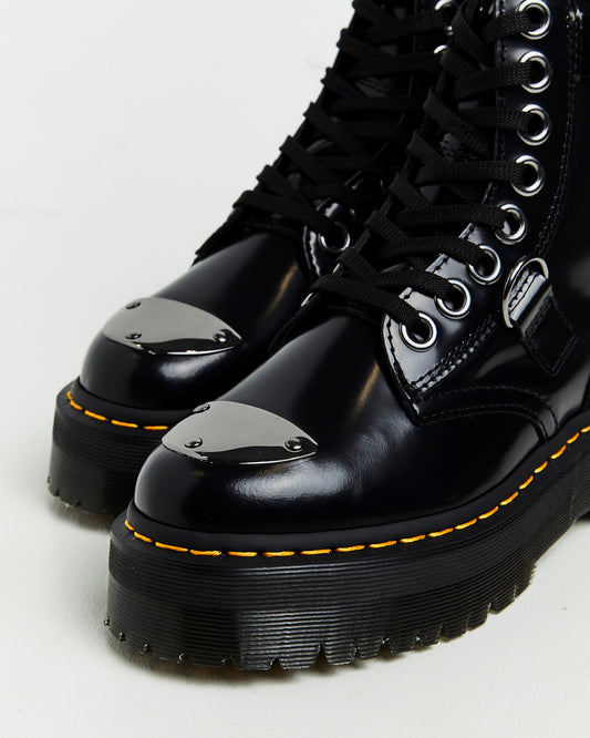 Jadon Alt 8 Eye Boots Black Buttero BLACK