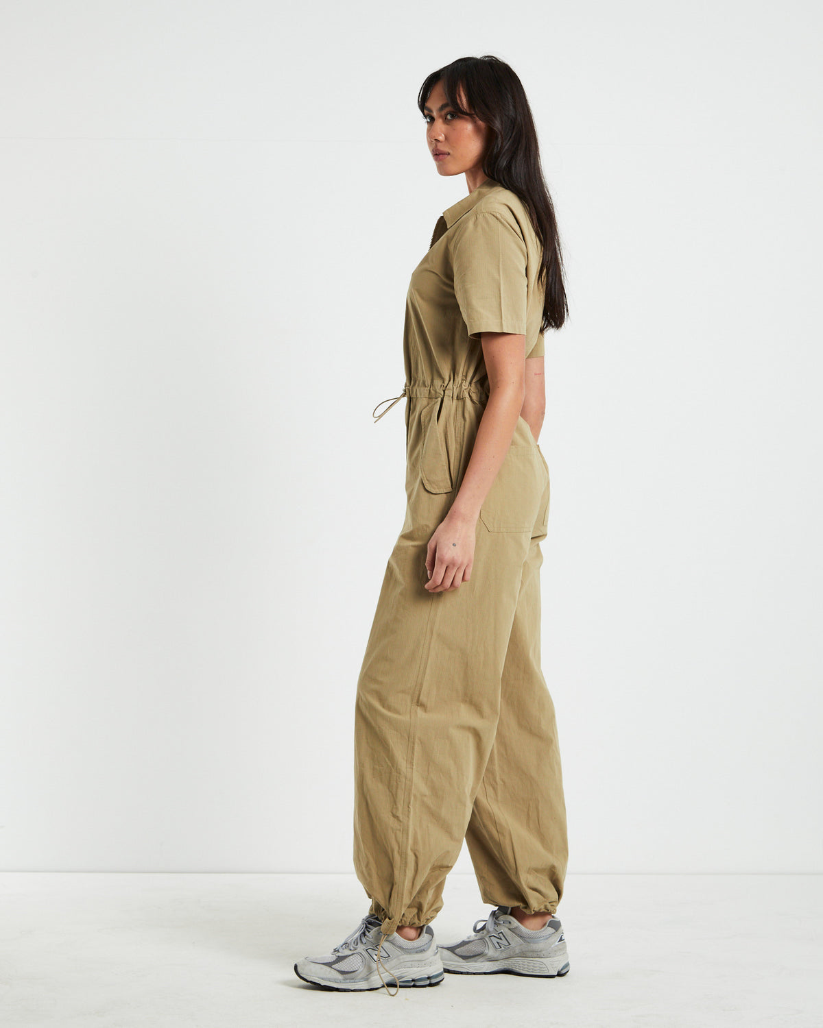 Riley Tech Boiler Suit Beige BEIGE