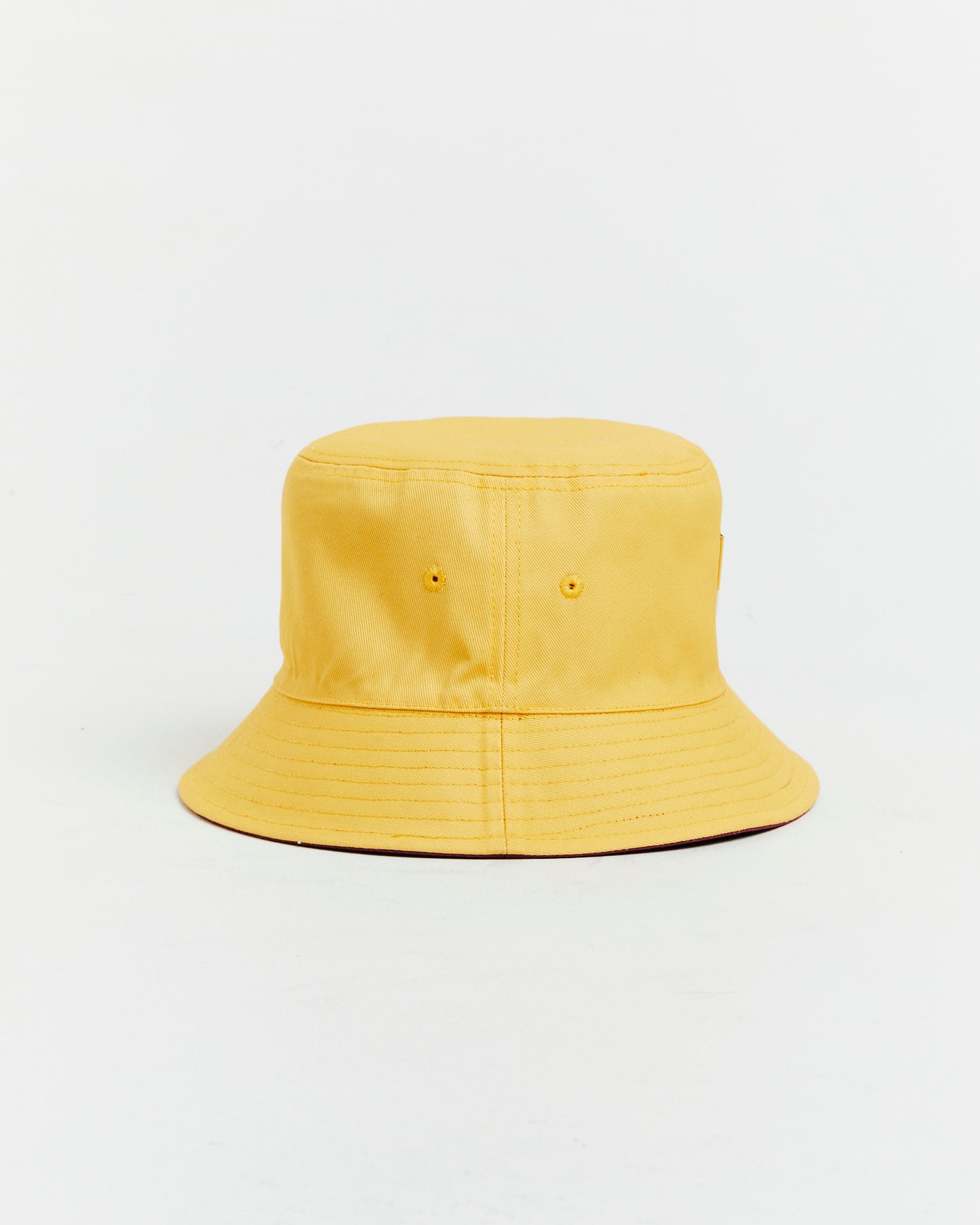 Reversible Bucket Hat in Malaga and Cornsilk Yellow