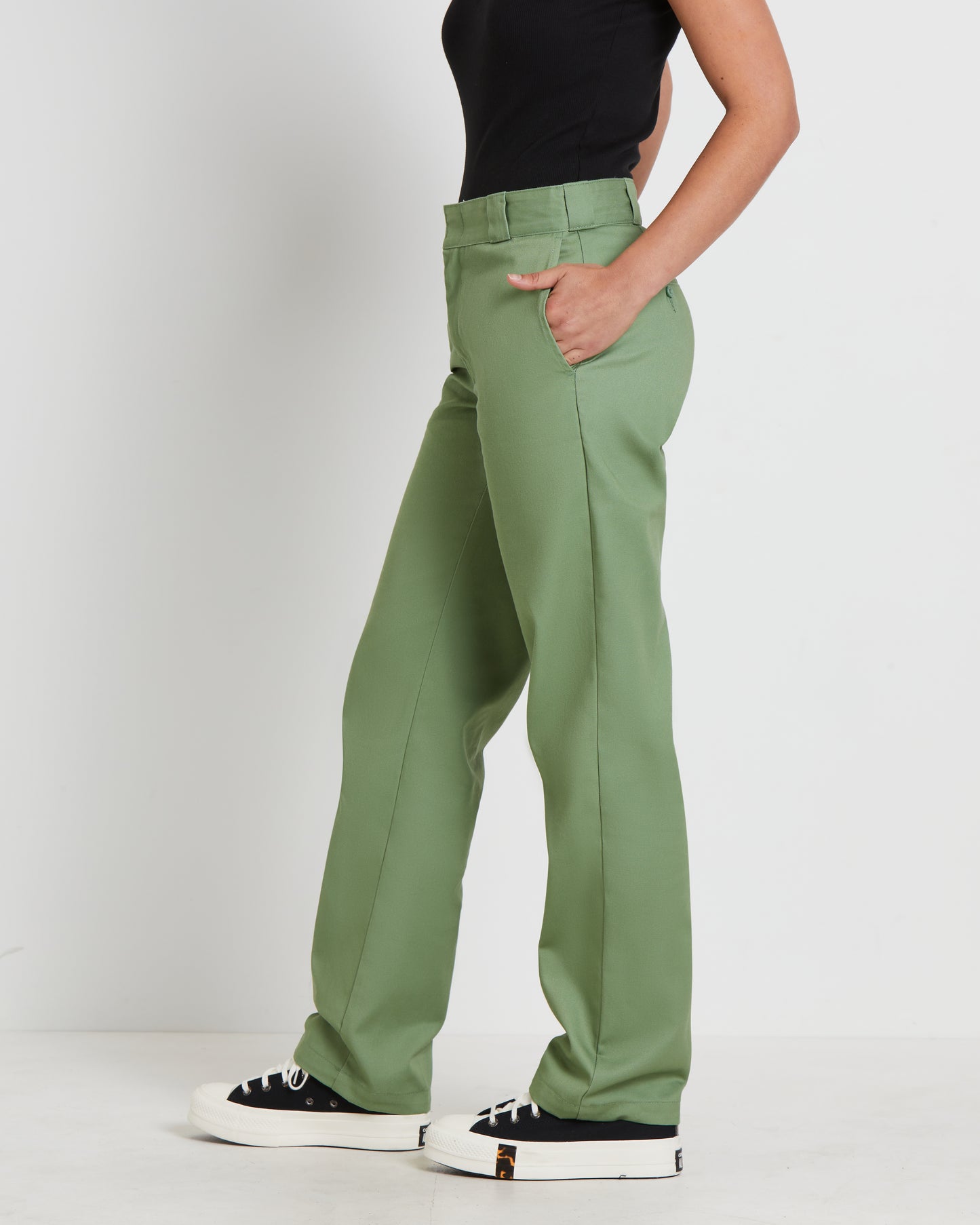 875 Pants in Jade Green