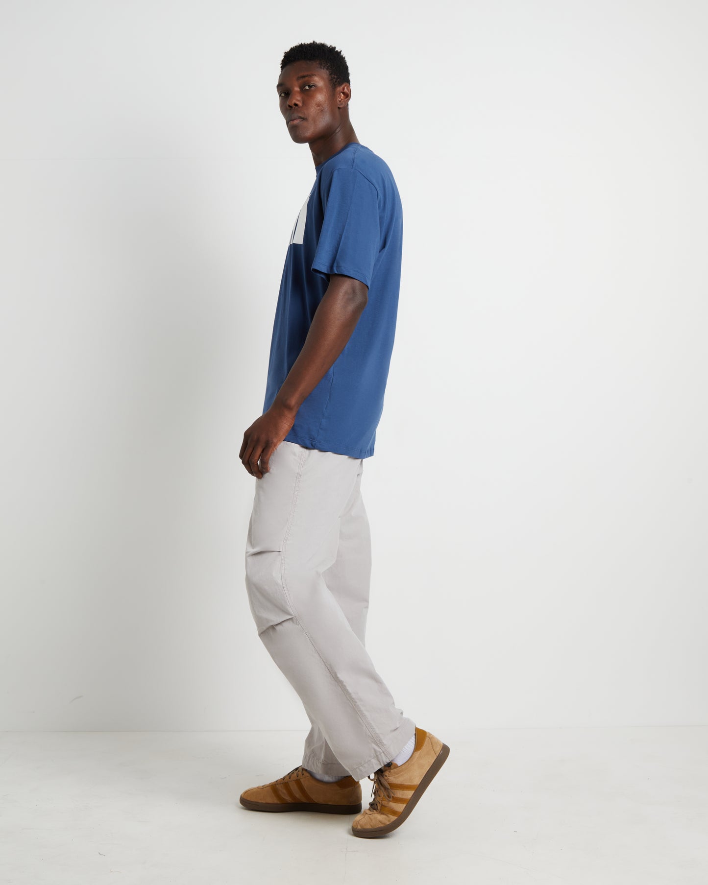 Short Sleeve Half Dome T-Shirt in Shady Blue