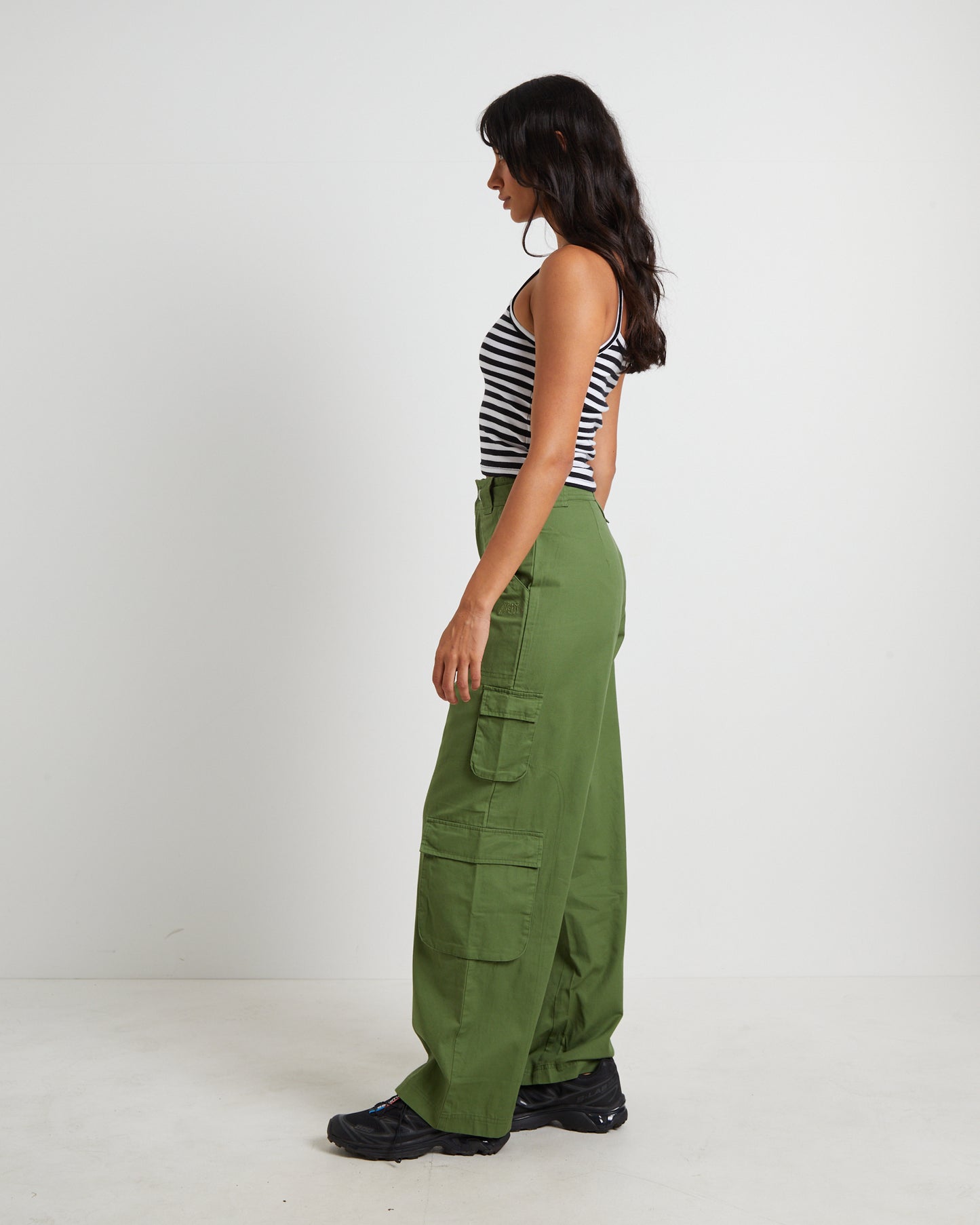 Devod Singlet Top in White