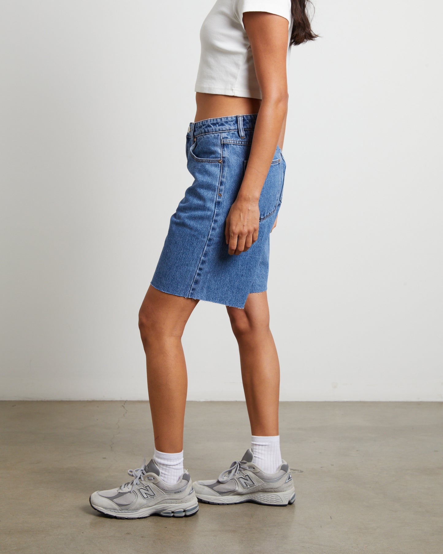 95 Baggy Denim Shorts in Daria