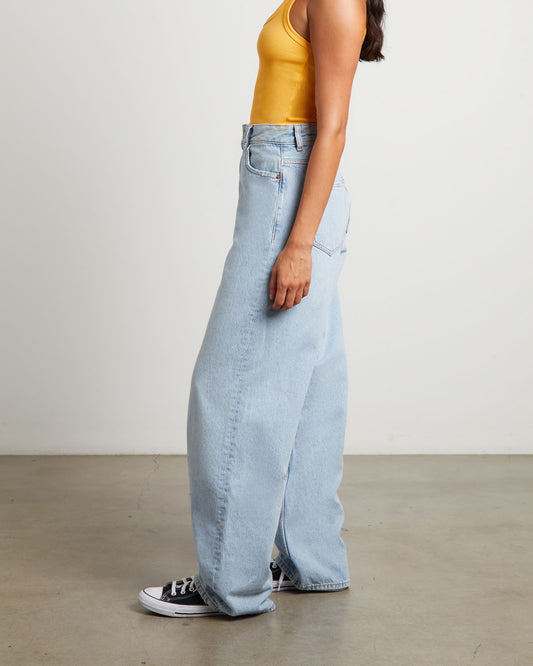 Donna Denim Jeans Stream Light Worn DENIM