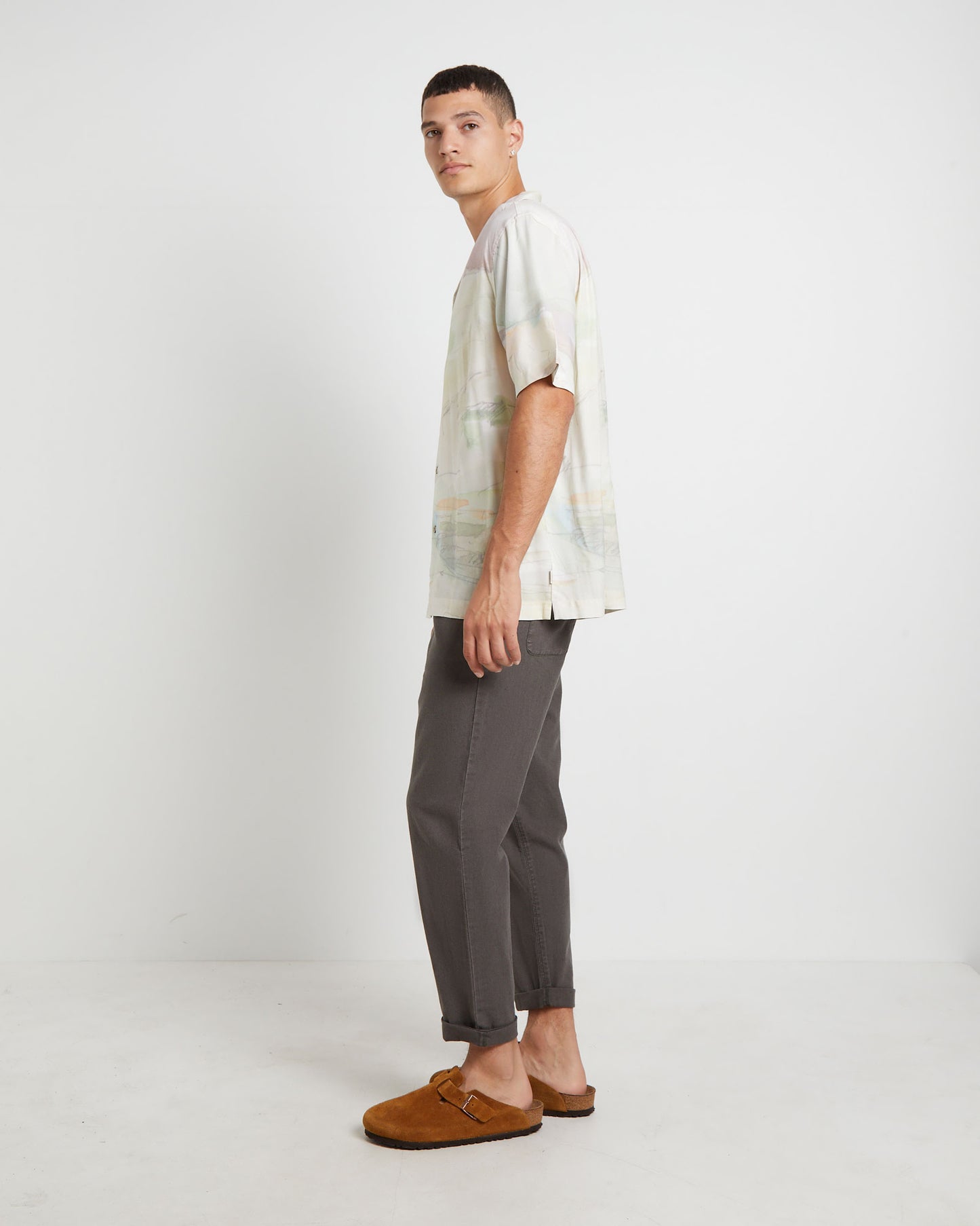 Mansfield Short Sleeve Restor Shirt in Multi