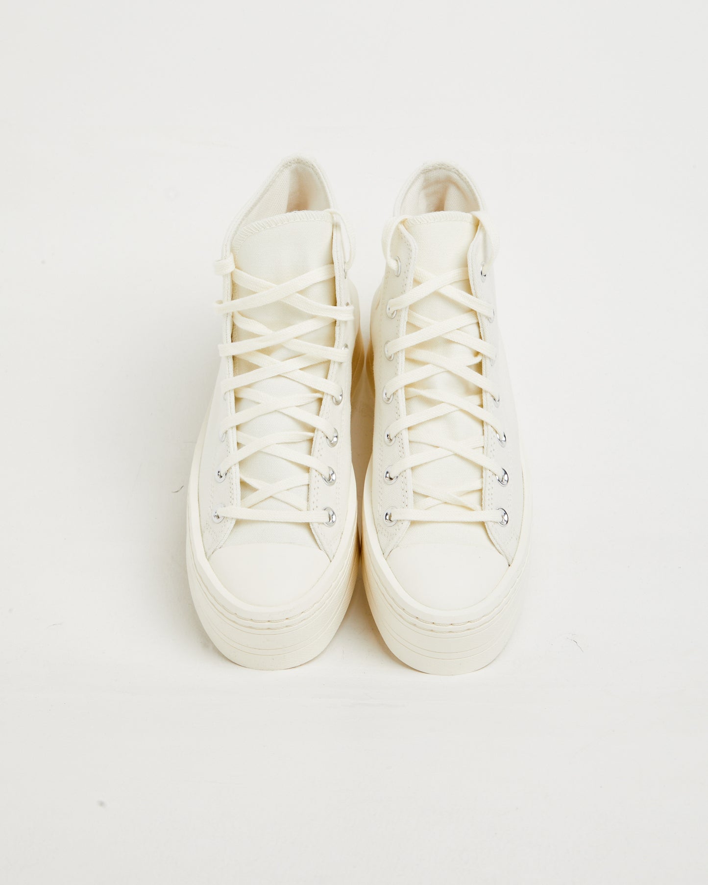 Chuck Taylor All Star Modern Lift Hi Top Sneakers in Egret