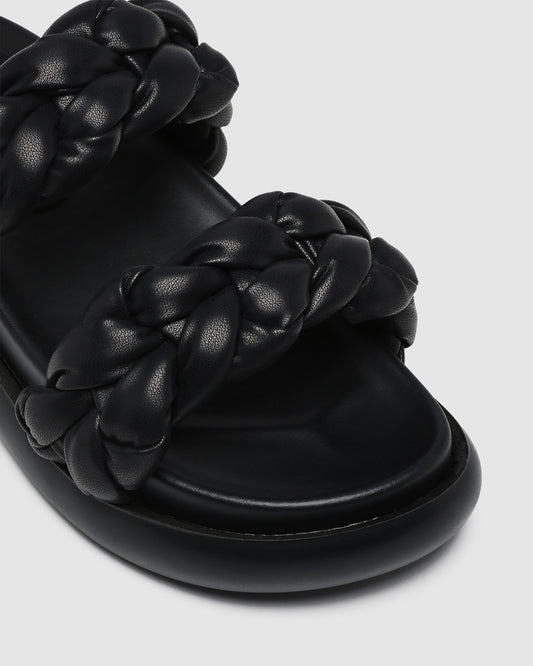 Vandal Sandals in Black BLACK