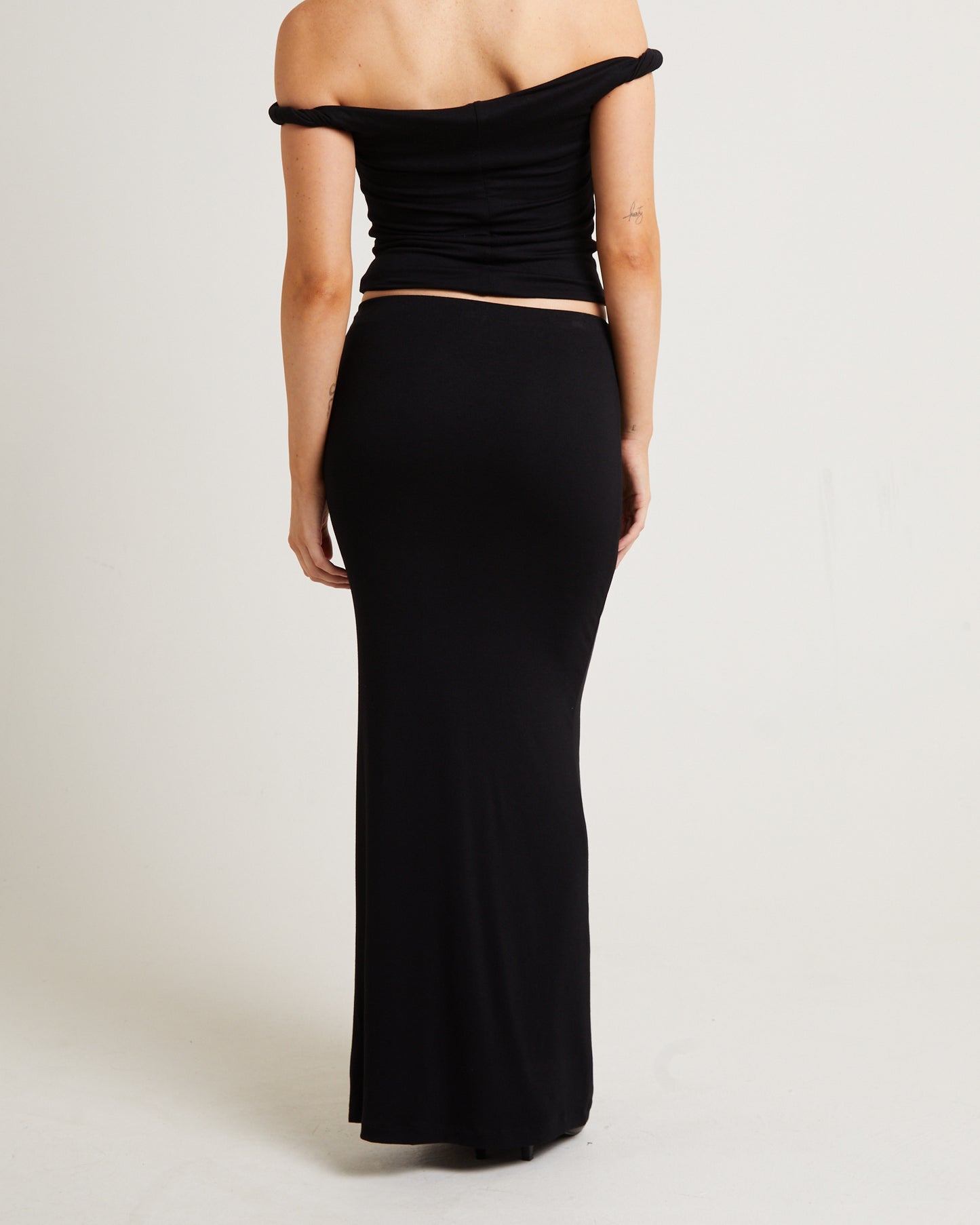 Dom Slinky Hipster Maxi Skirt