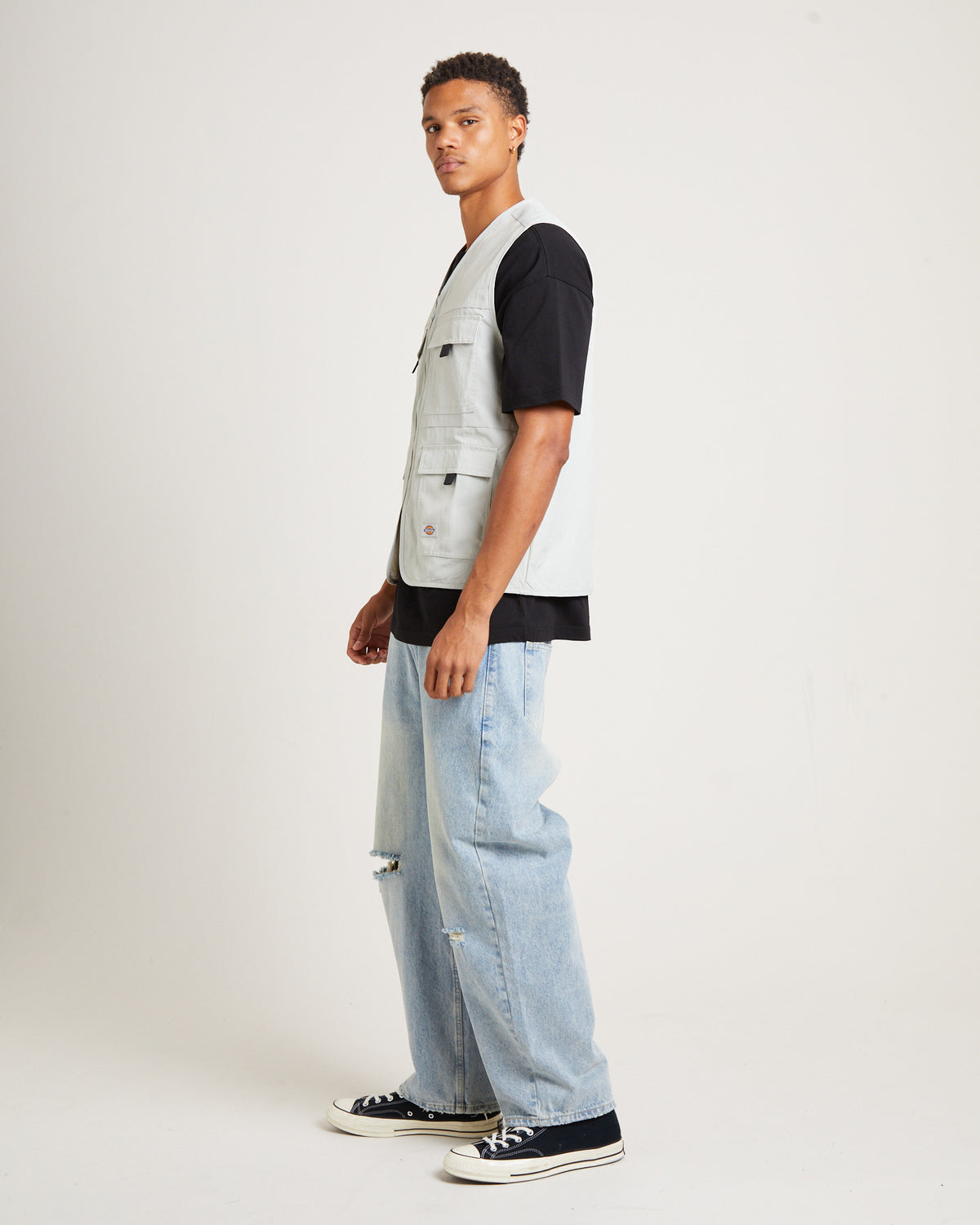 Angleton Vest in Pebble Grey GREY
