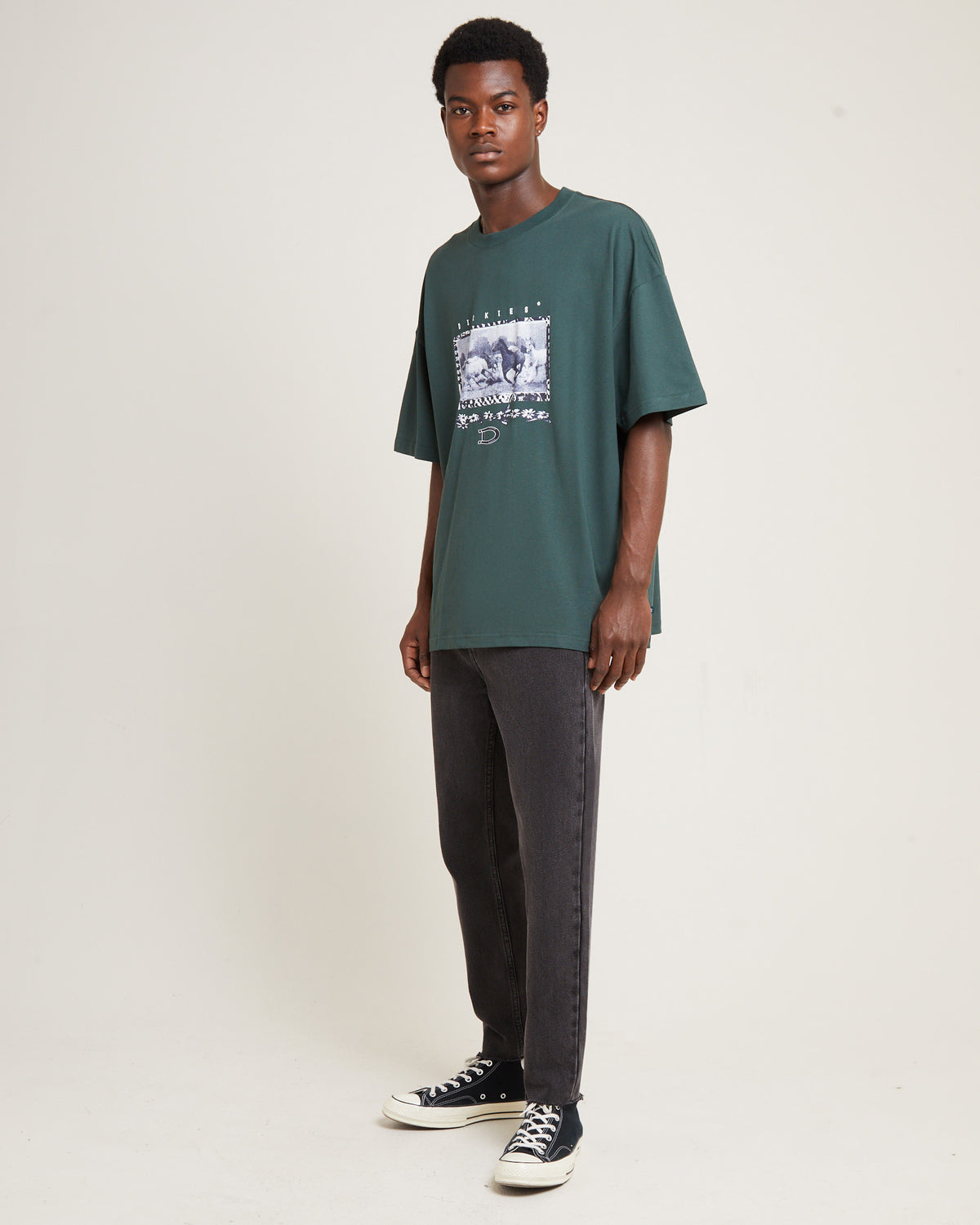 Field Guide 330 Short Sleeve T-Shirt Hunter Green GREEN
