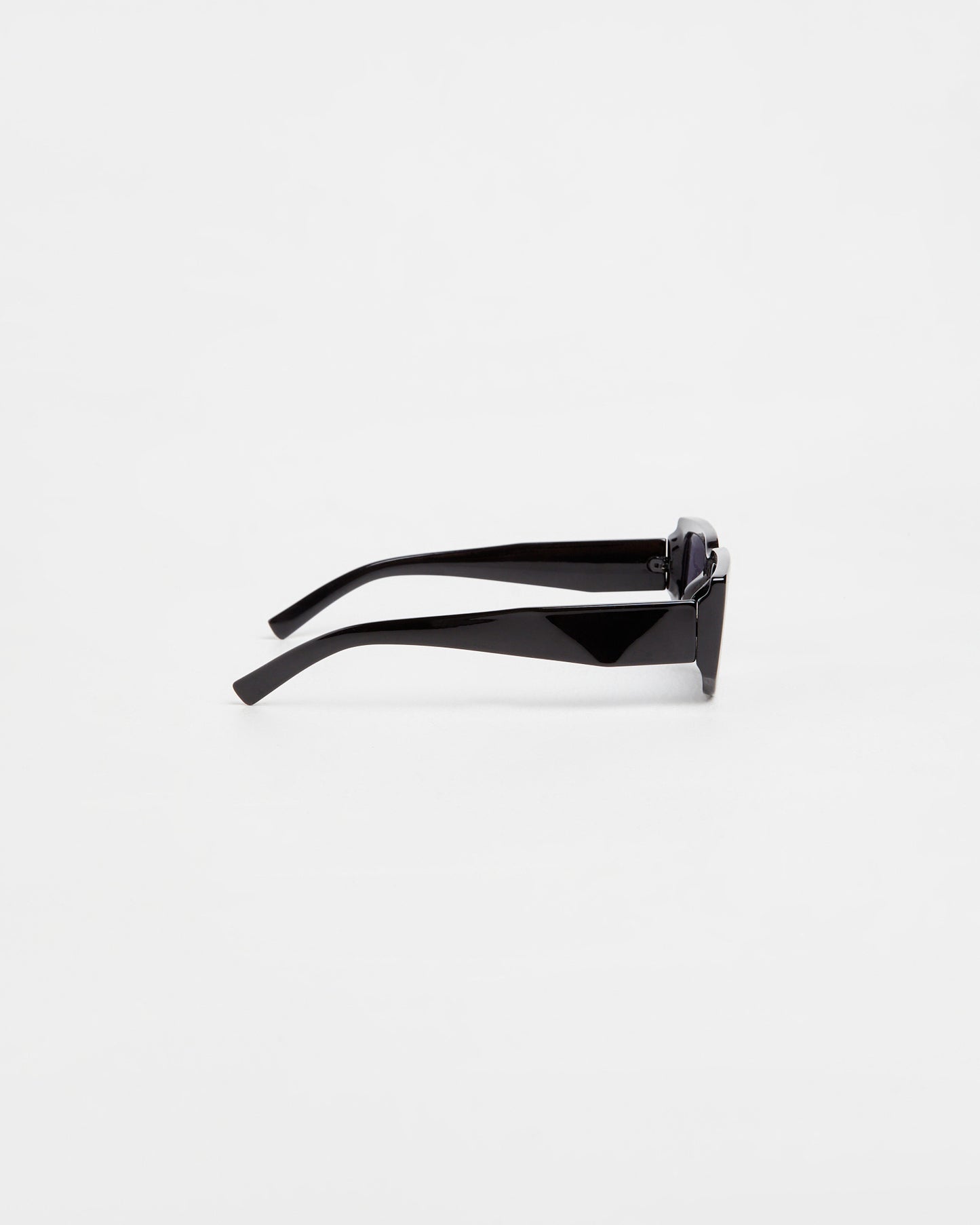 Ziggy Rectangle Sunglasses Black