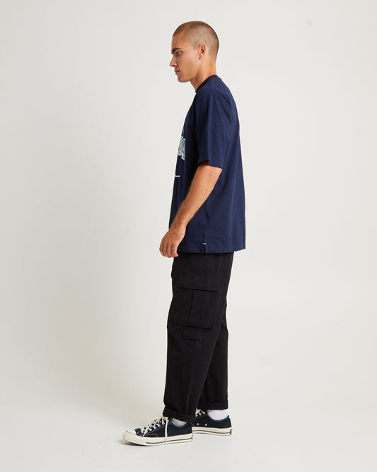 Omega Short Sleeve T-Shirt Navy NAVY