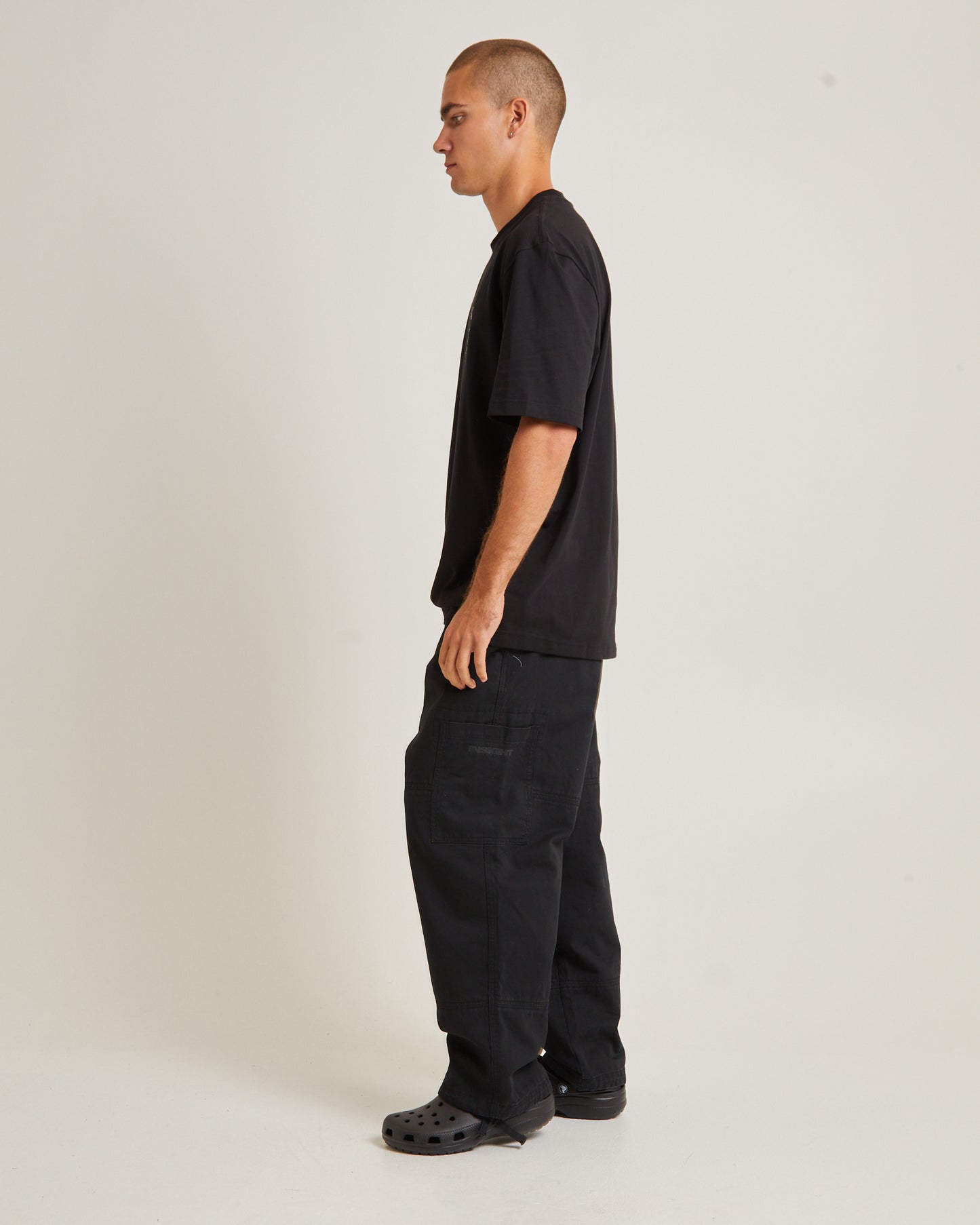 Vertical Institutional Short Sleeve T-Shirt