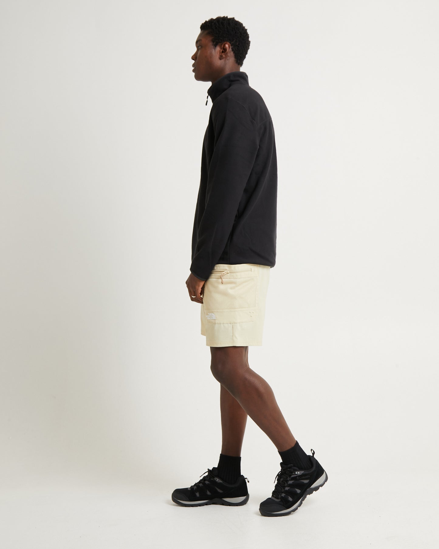 100 Glacier 1/4 Zip Jumper Black