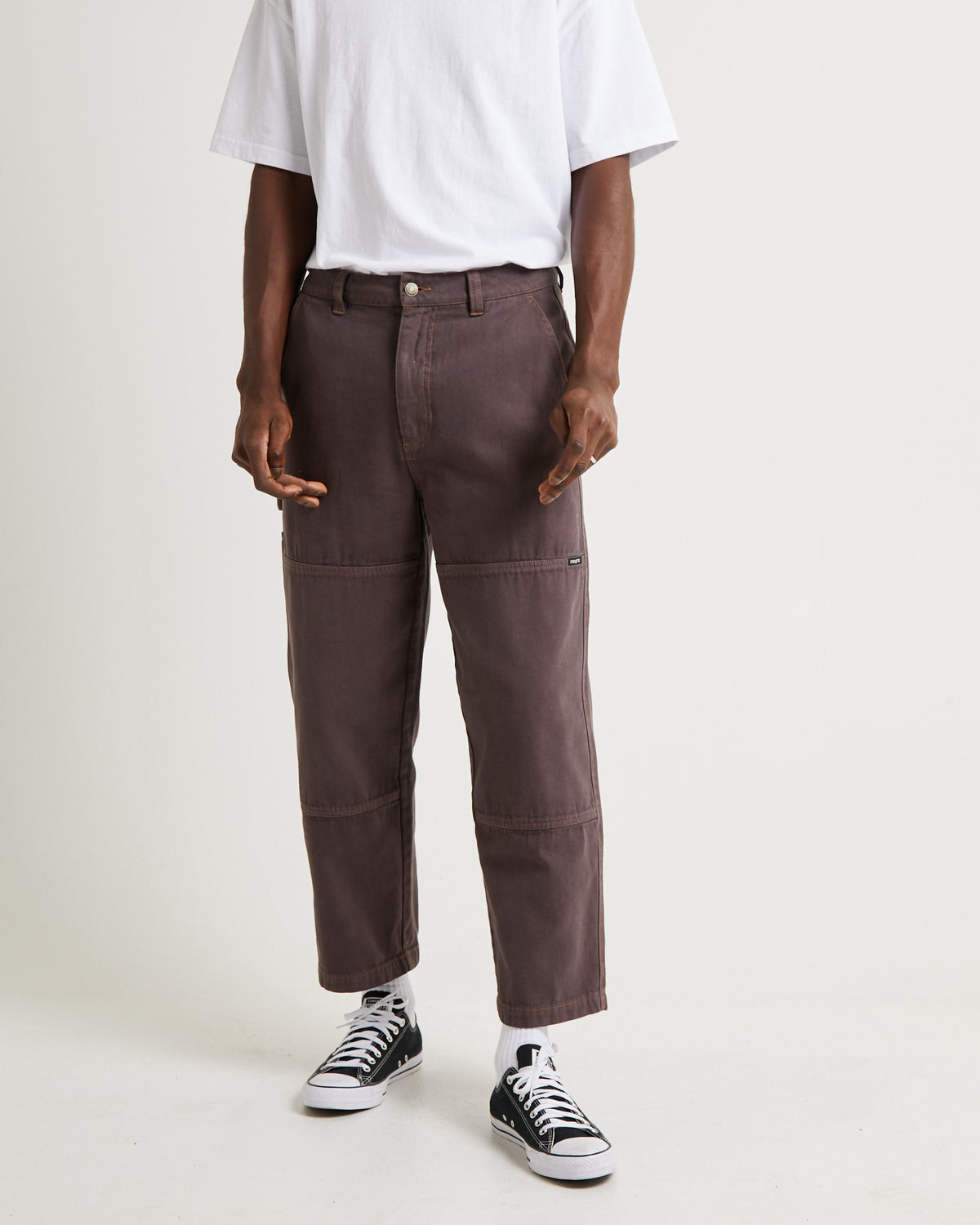 Timer Canvas Double Knee Pants