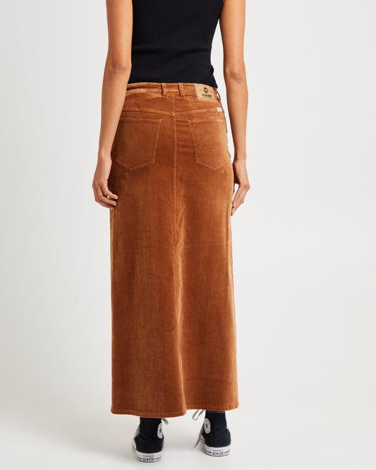 Repair Maxi Skirt Caramel Cord CARAMEL CORD