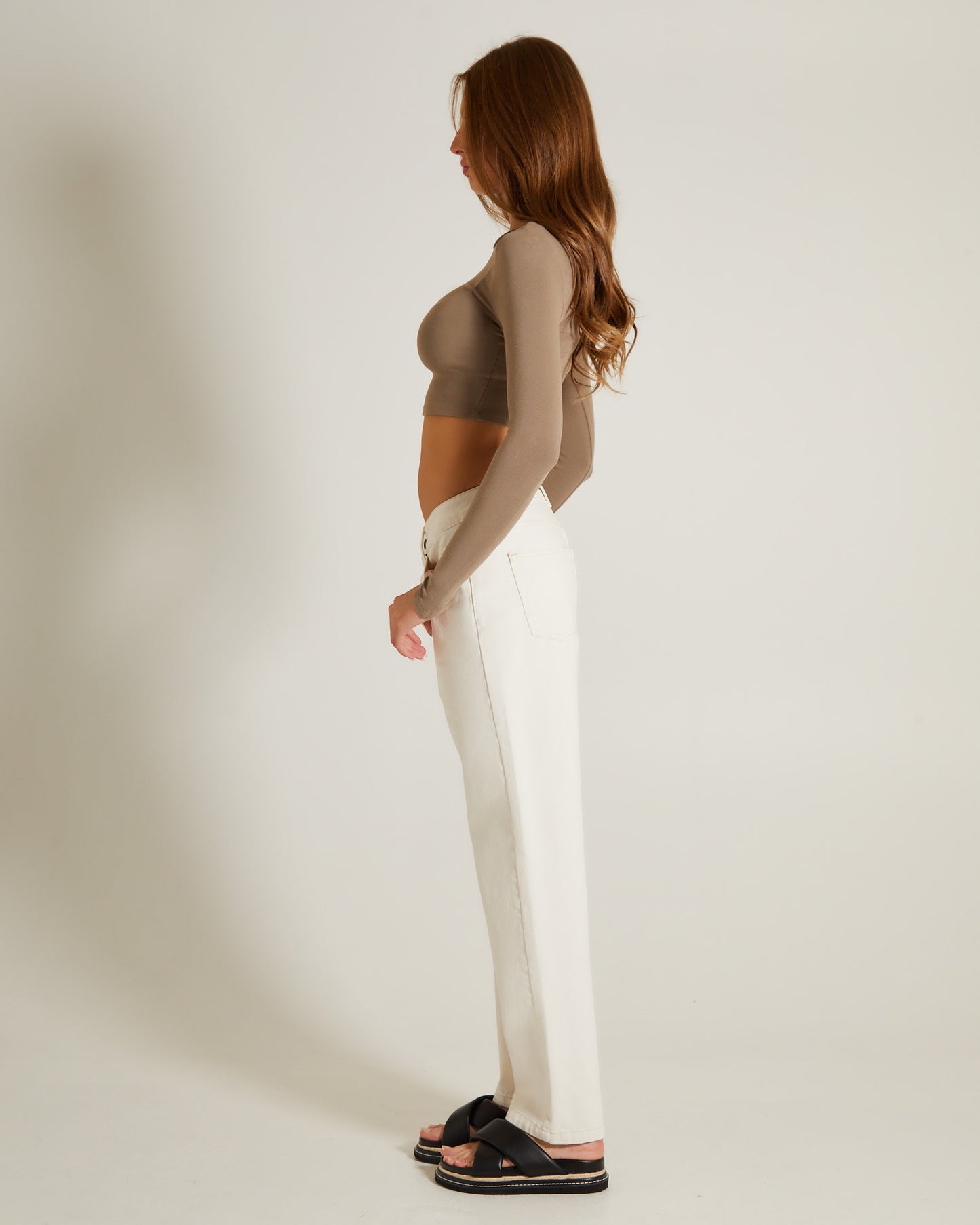 Long Sleeve Crop Top