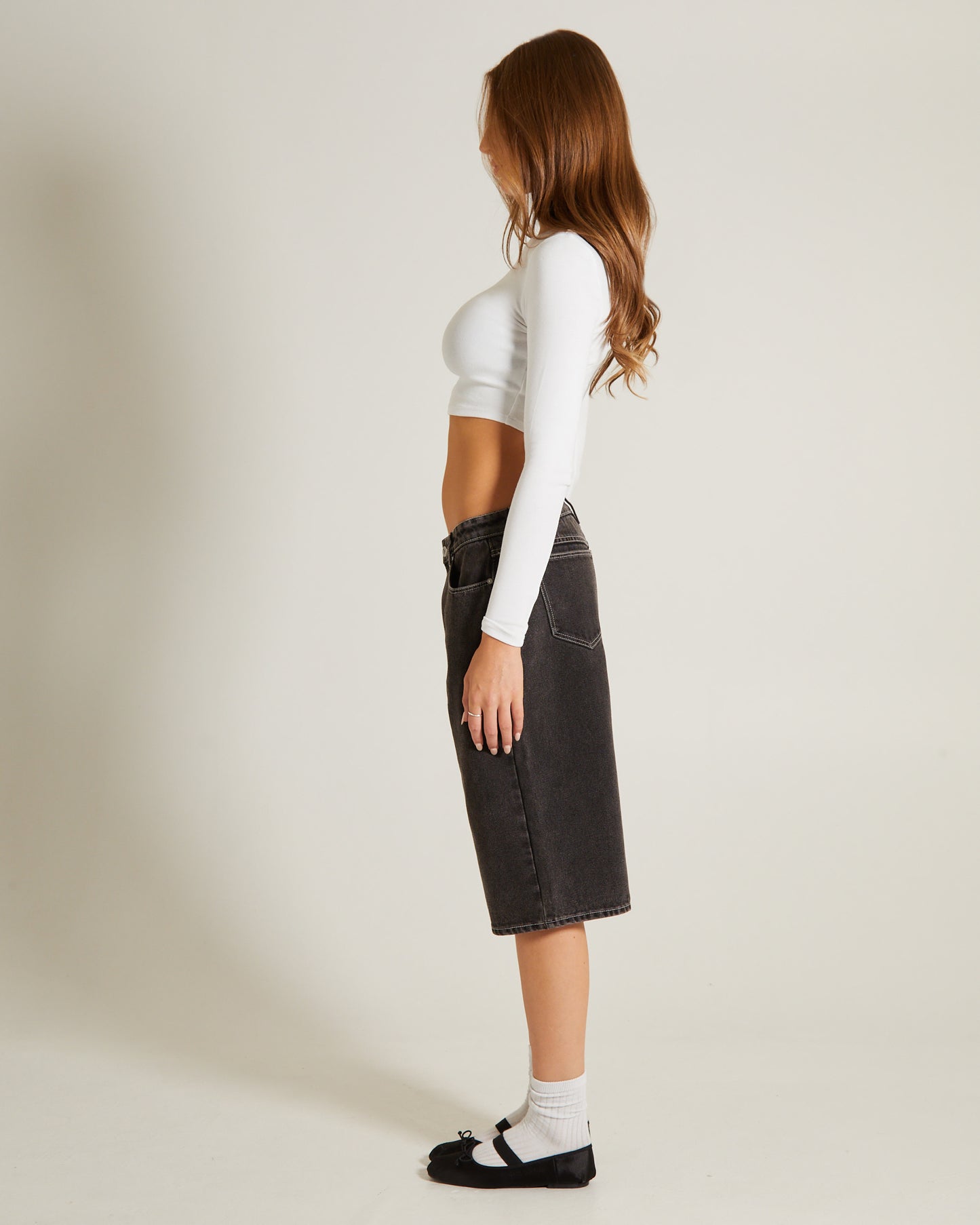 Long Sleeve Crop Top