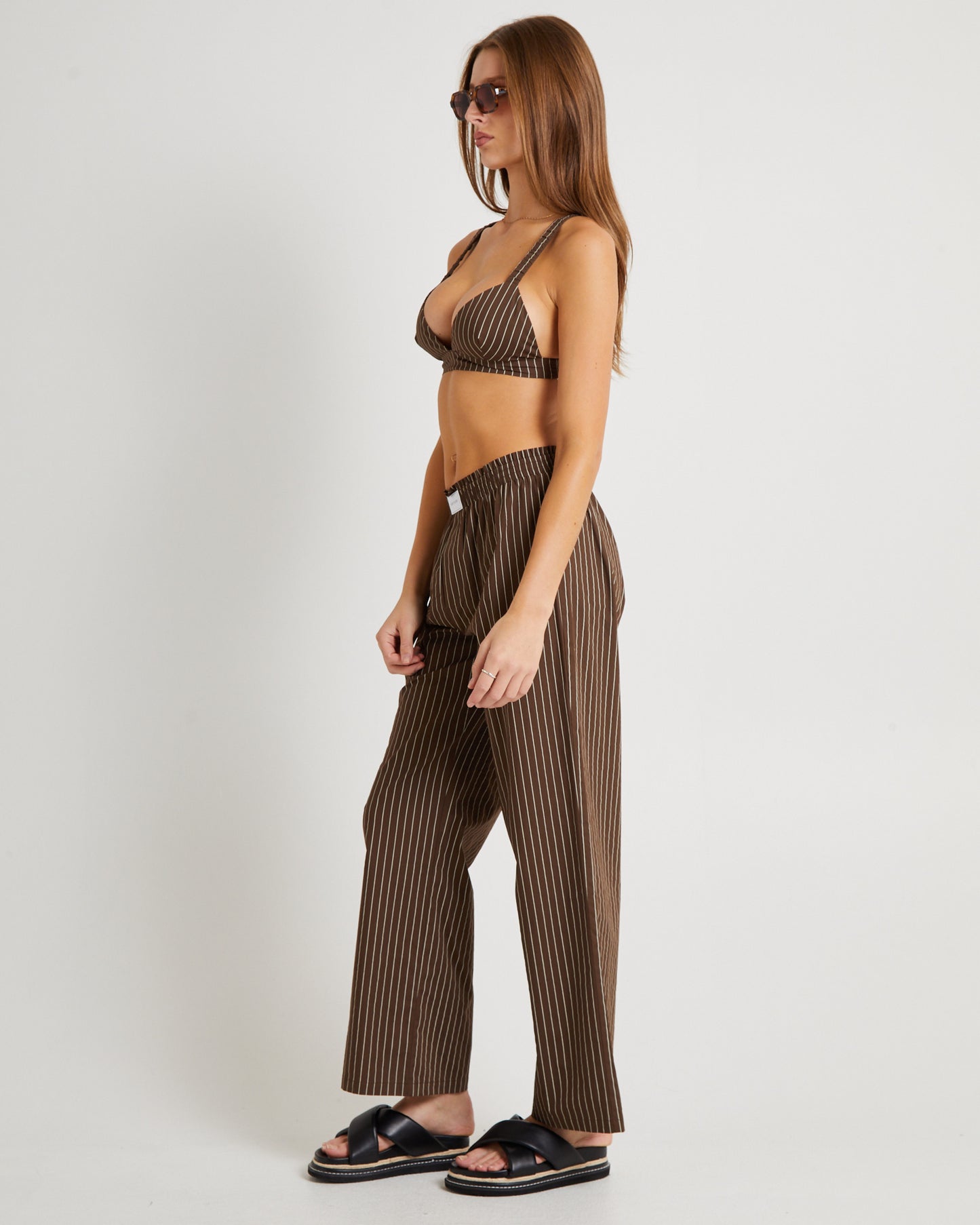 Poppy Stripe Bralette