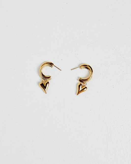 Heartthrob Earring 2 Pack Gold GOLD