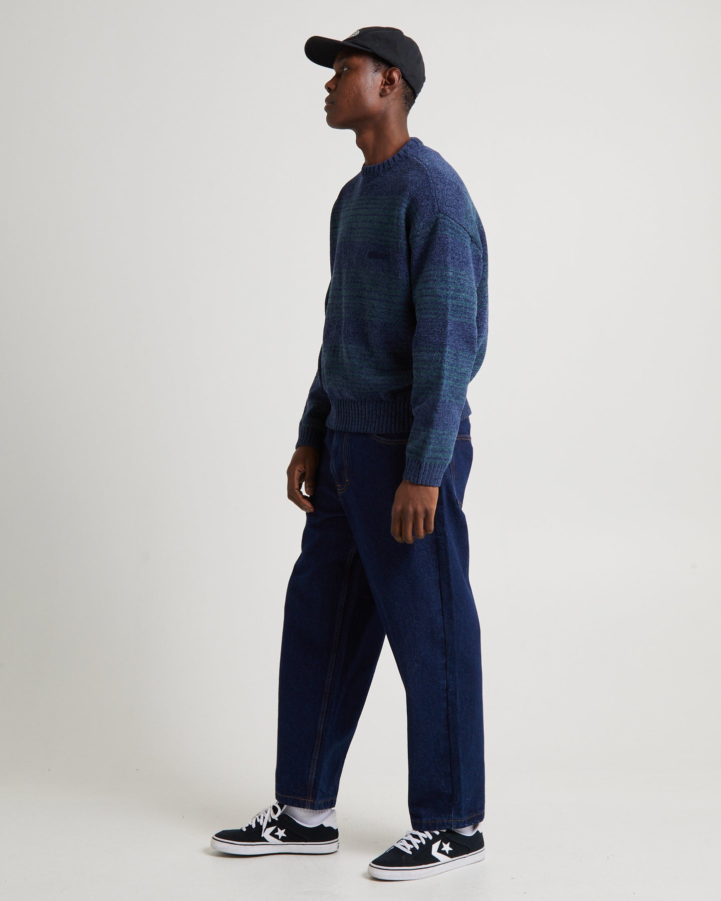 Blaze Stripe Long Sleeve Knit