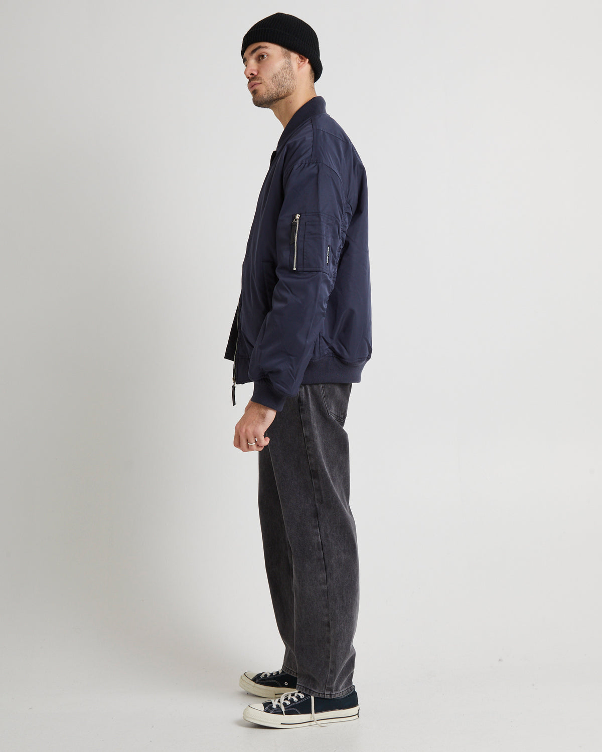 Anohni Bomber Jacket STEEL