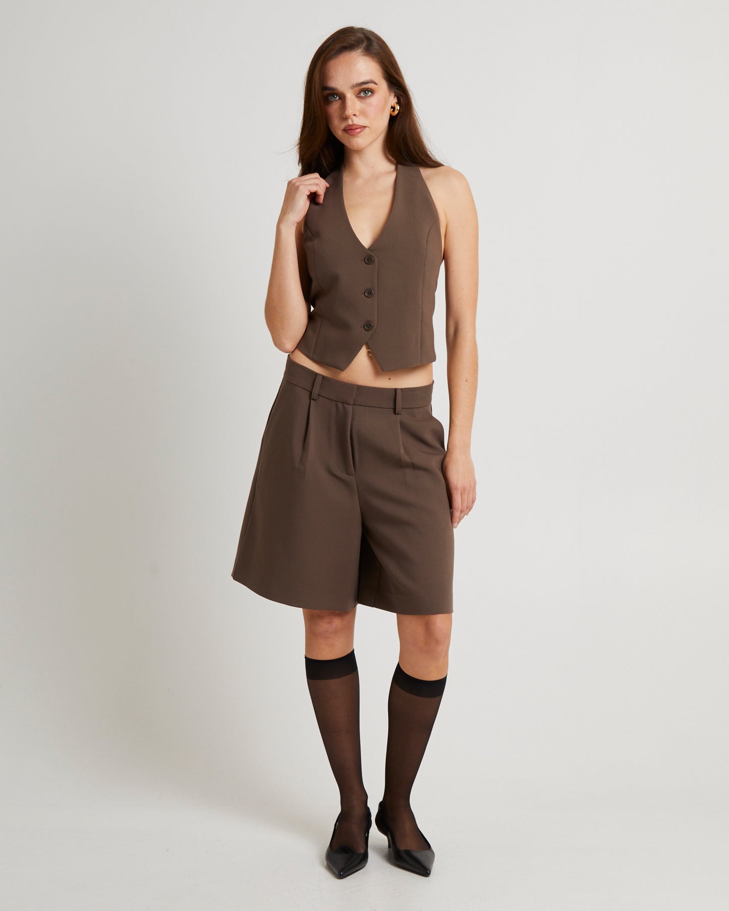 Amiri Halter Tailored Vest