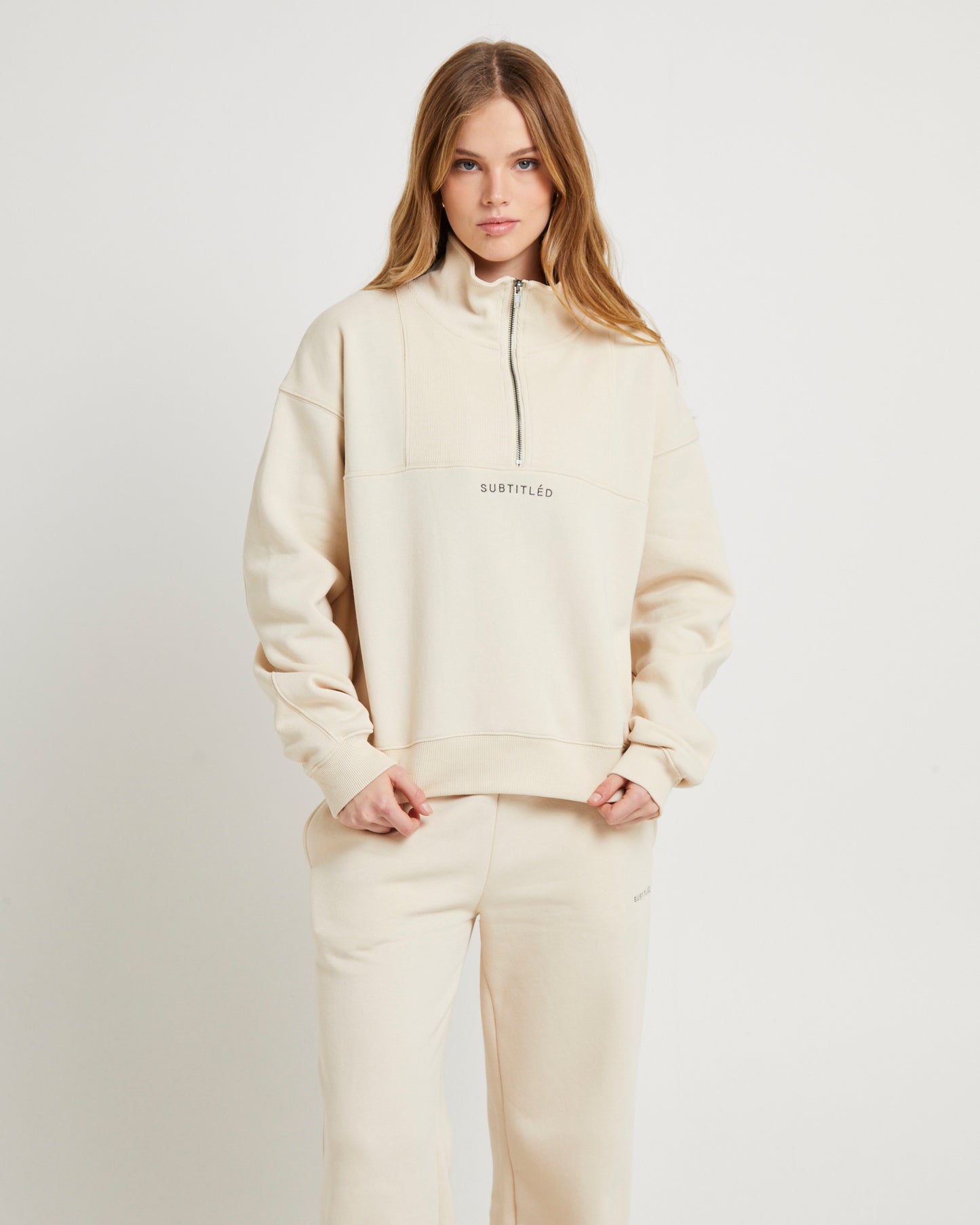 State Panelled Zip Front Fleece