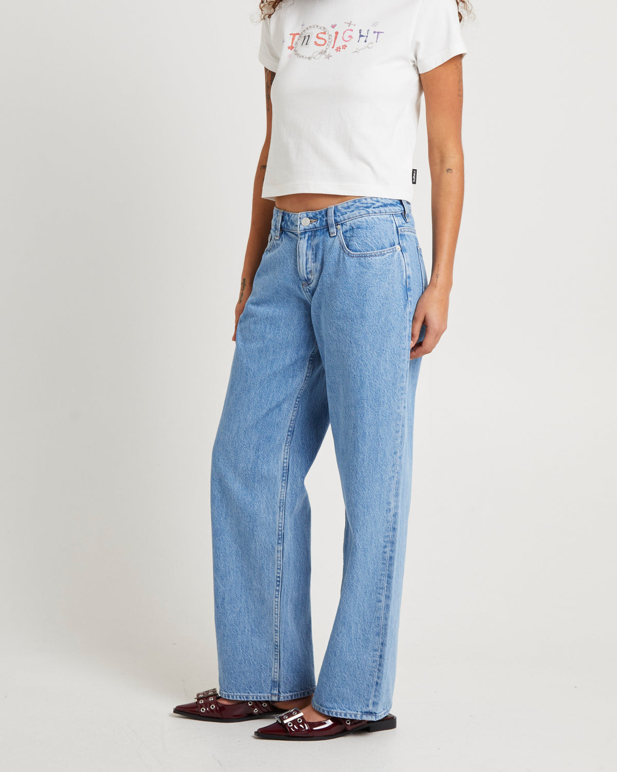 Y2k Low Baggy Jeans Brooklyn Blue BROOKLYN BLUE
