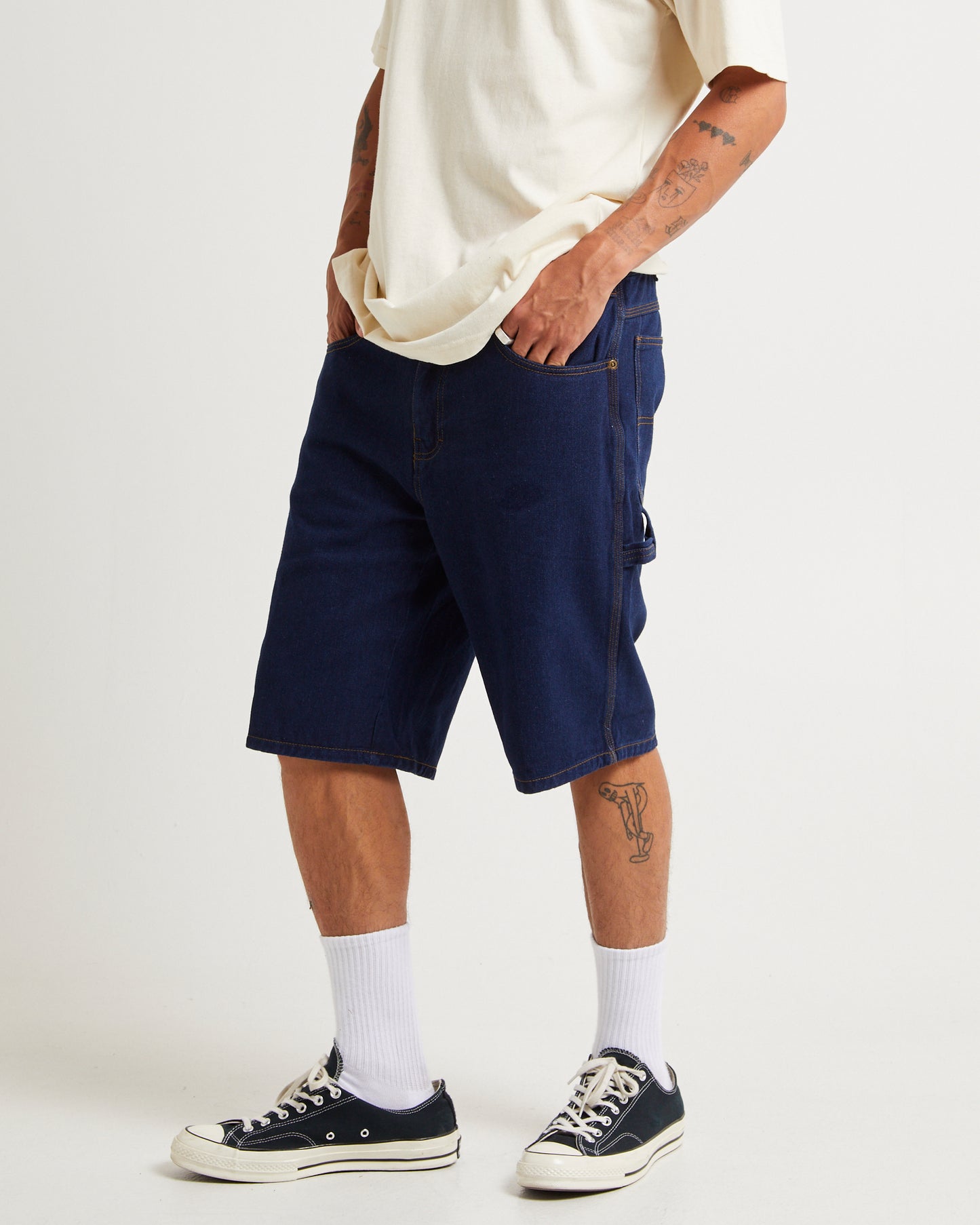 DX200 Denim Carpenter Shorts